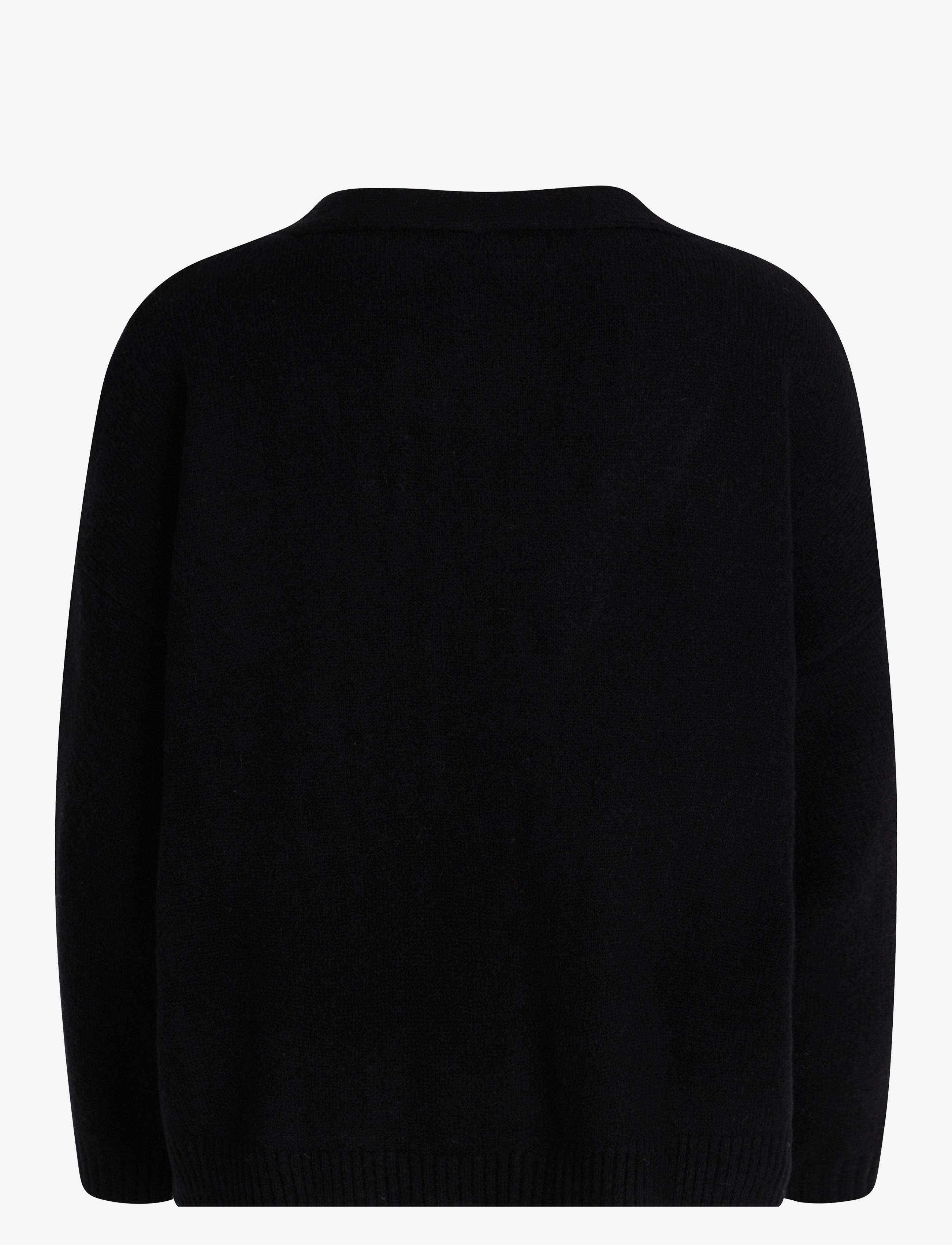Sirup Copenhagen - Jenna Oversize Cardigan - cardigans - black - 1