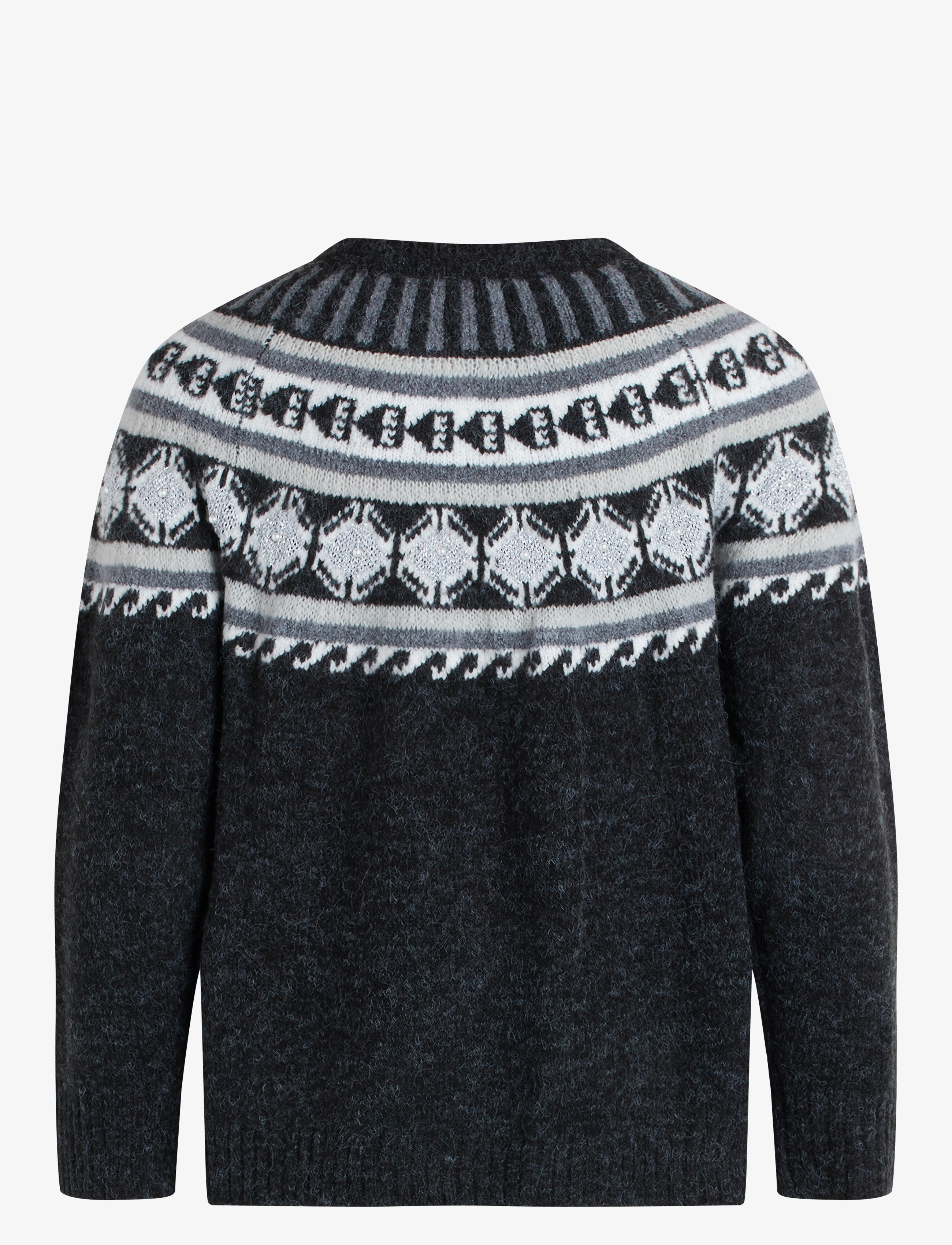 Sirup Copenhagen - Perla Nordic Pullover - pullover - grey melange - 1