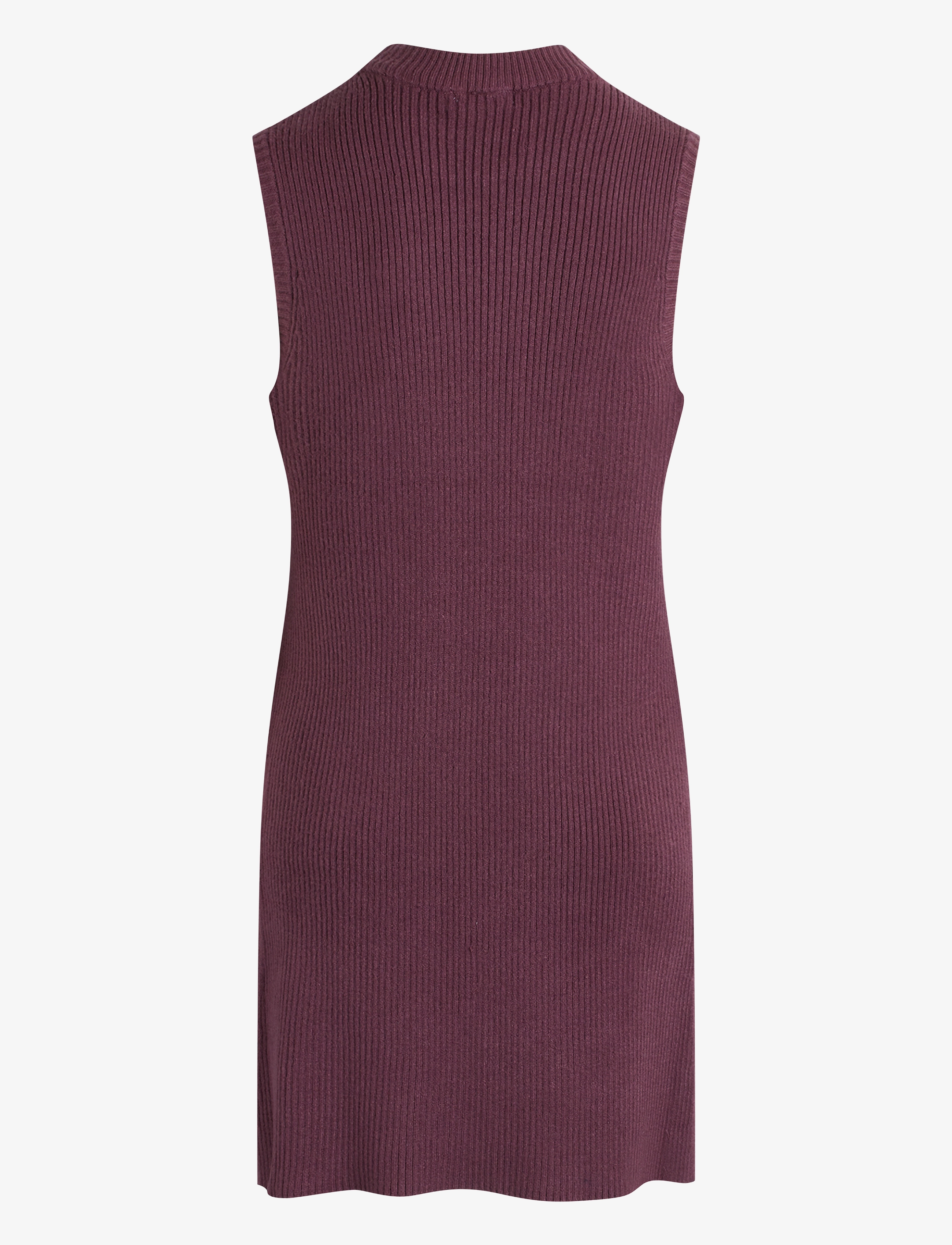 Sirup Copenhagen - Marie Long Waistcoat - strikveste - catawba grape - 1