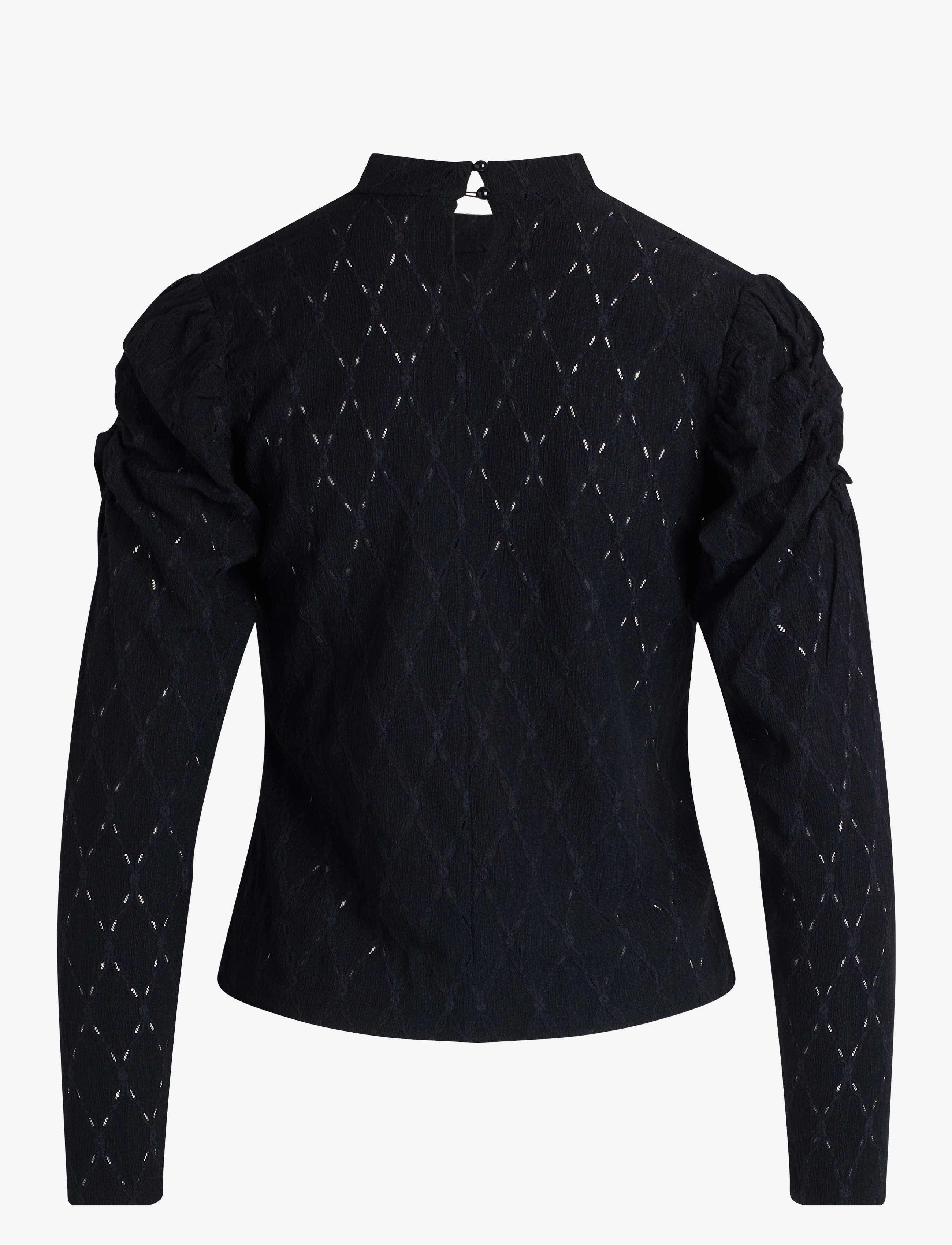 Sirup Copenhagen - Paige Poientelle Puffsleeve - langärmlige blusen - black - 1