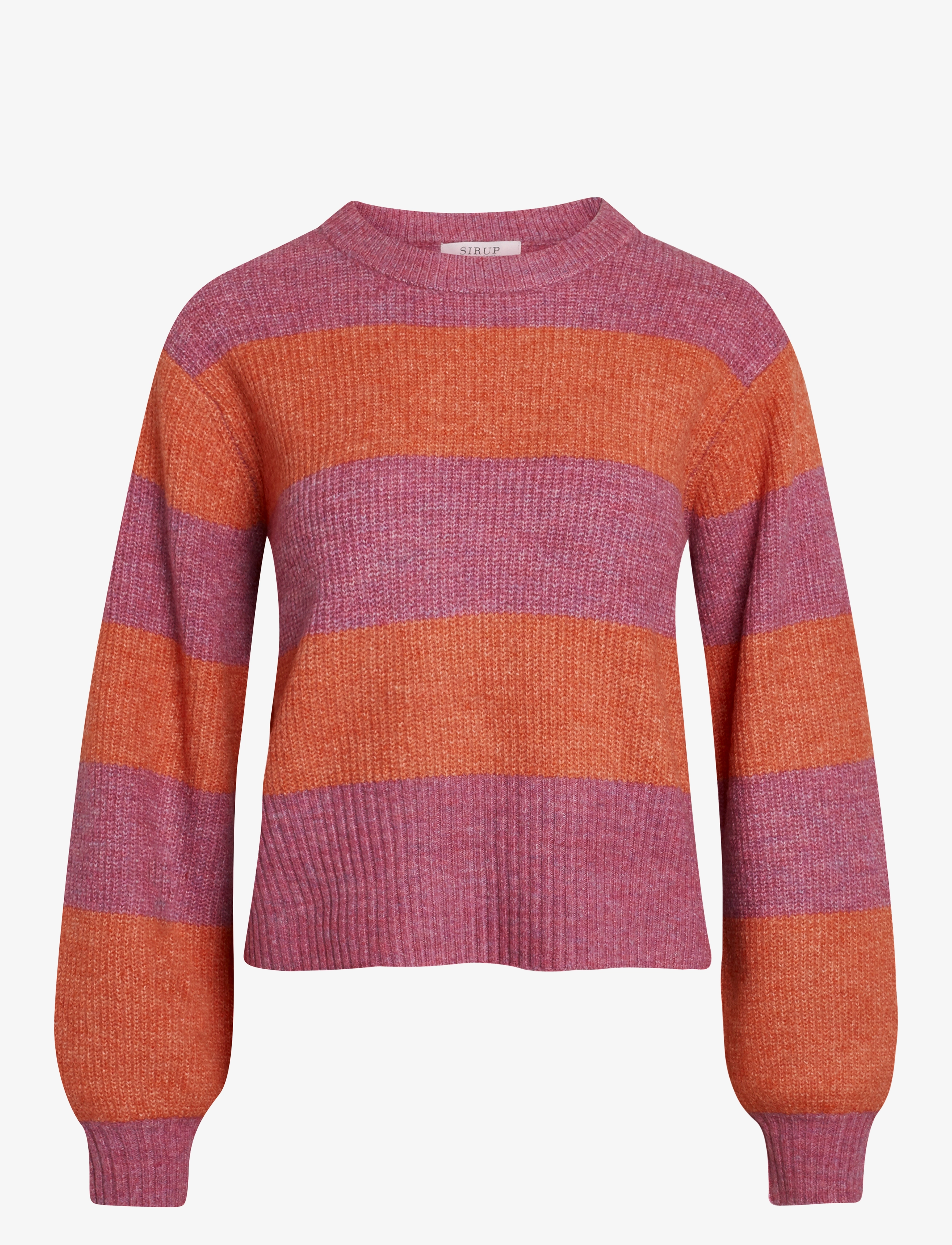 Sirup Copenhagen Hanna Stripe Pullover - Riided - RED VIOLET / pink/rose