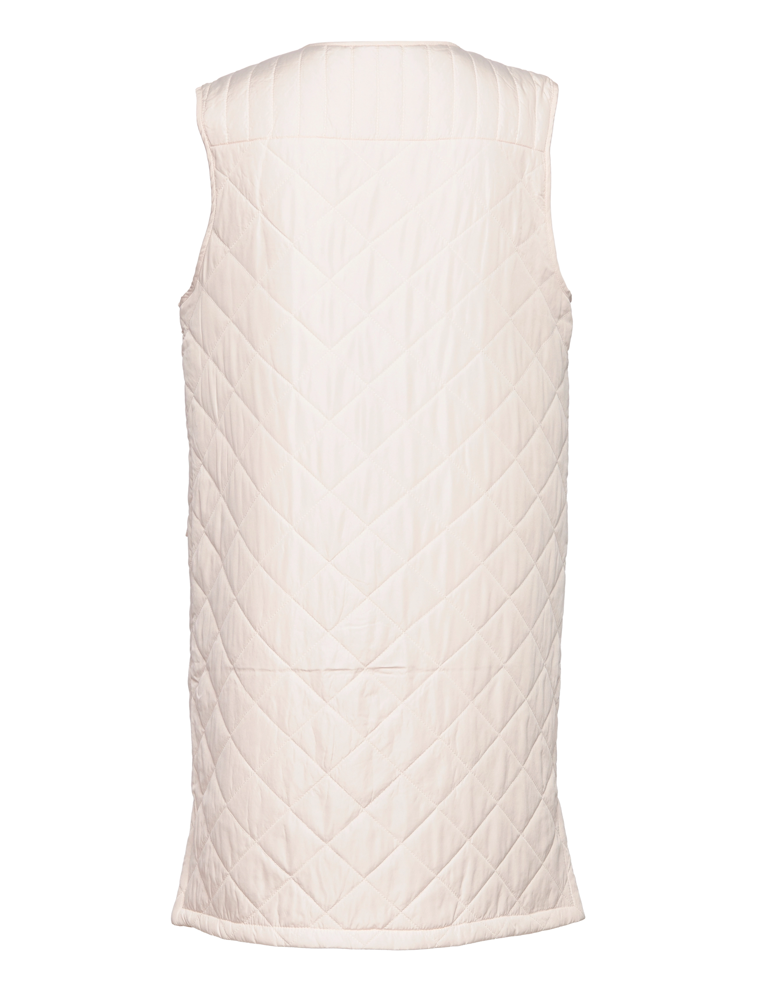 Sirup Copenhagen - Laila Quilted Long Waistcoat - gefütterte westen - whitecap gray - 1