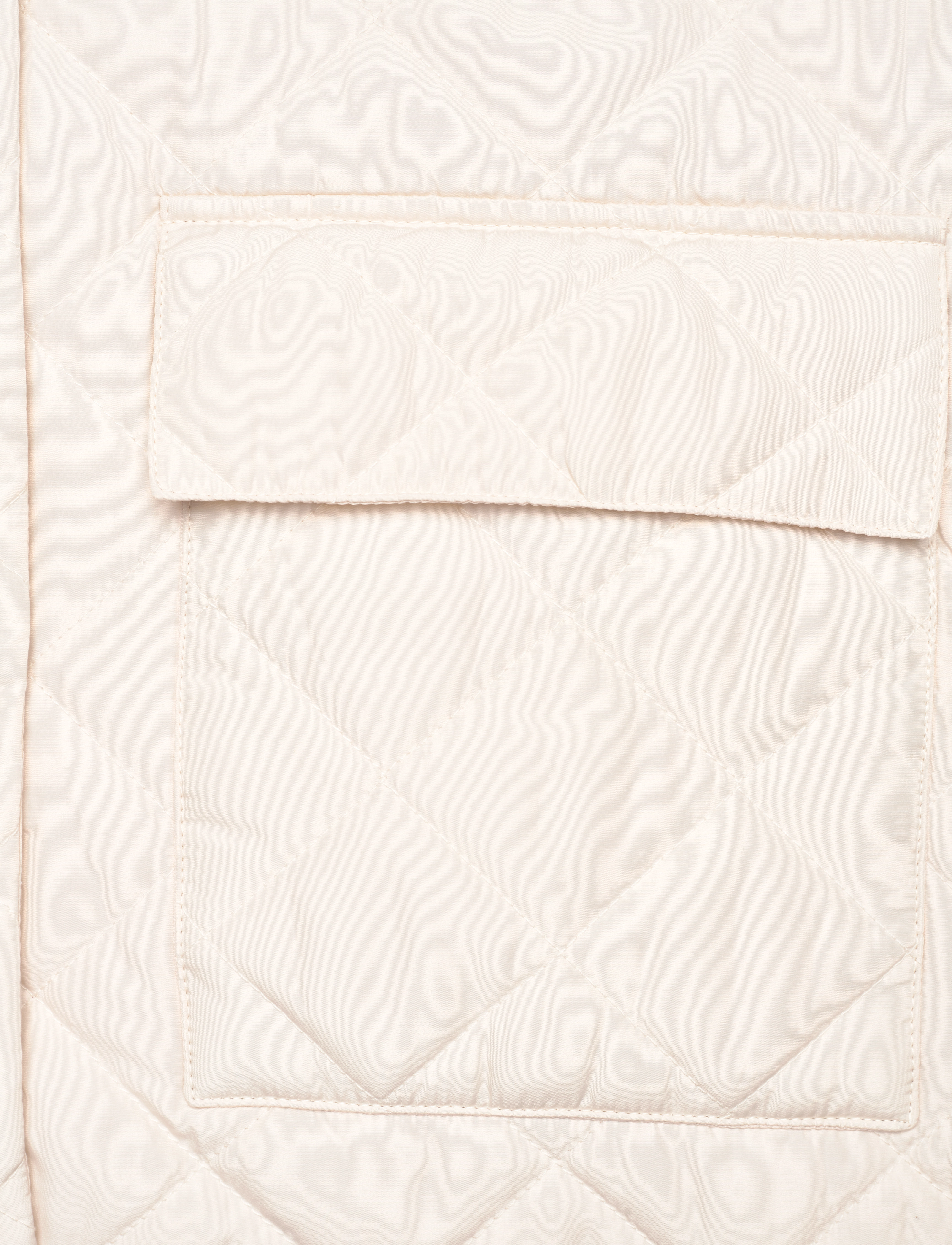 Sirup Copenhagen - Laila Quilted Long Waistcoat - gefütterte westen - whitecap gray - 3