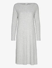 Sirup Copenhagen - Nairobi Dress - kootud kleidid - grey melange - 0