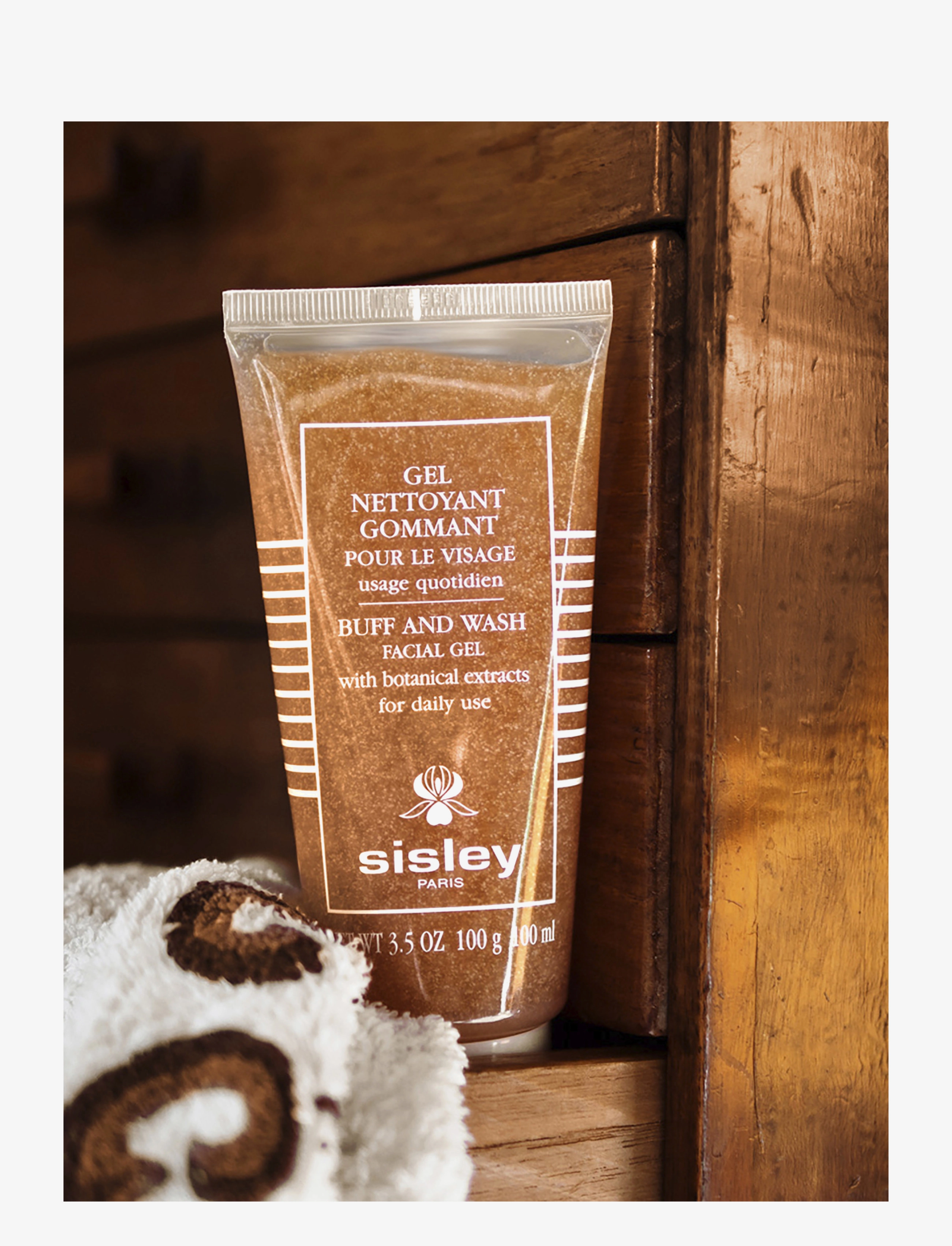 Sisley - Buff & Wash Facial Gel - rengöringsgel - clear - 2