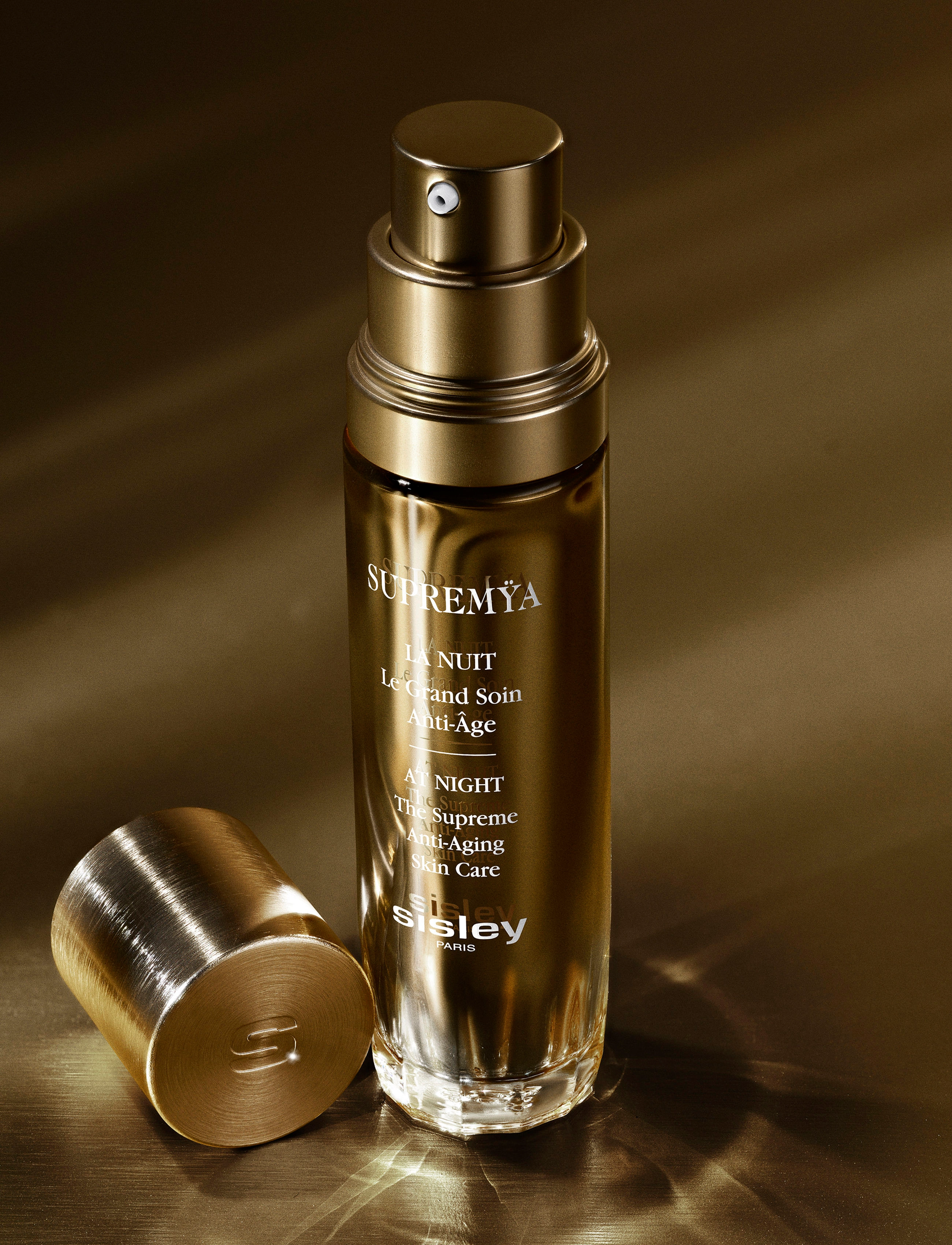 Sisley - Supremÿa Anti-Age Night Care - serum - clear - 3