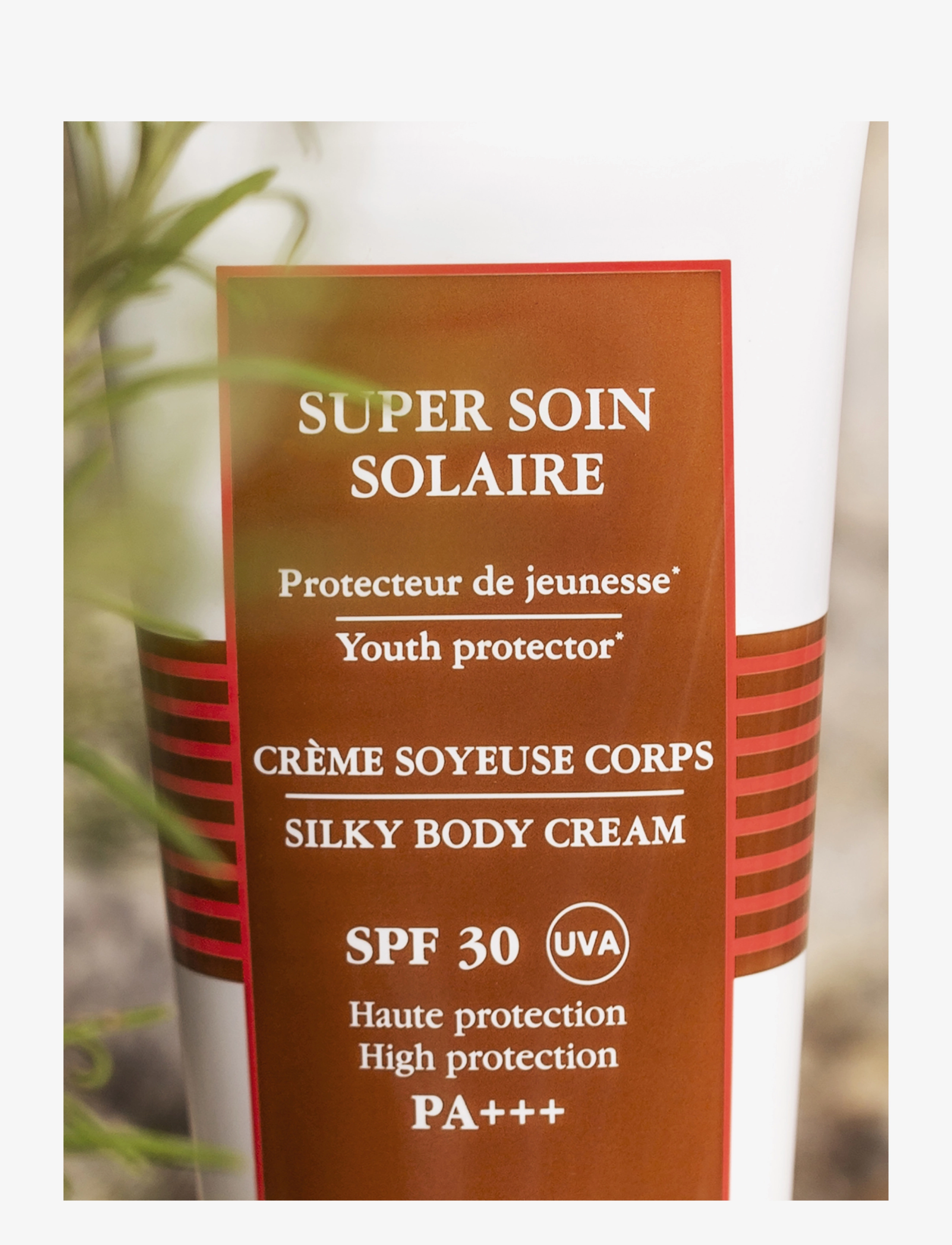 Sisley - Super Soin Solaire Silky Body Cream SPF30 - för kroppen - clear - 1