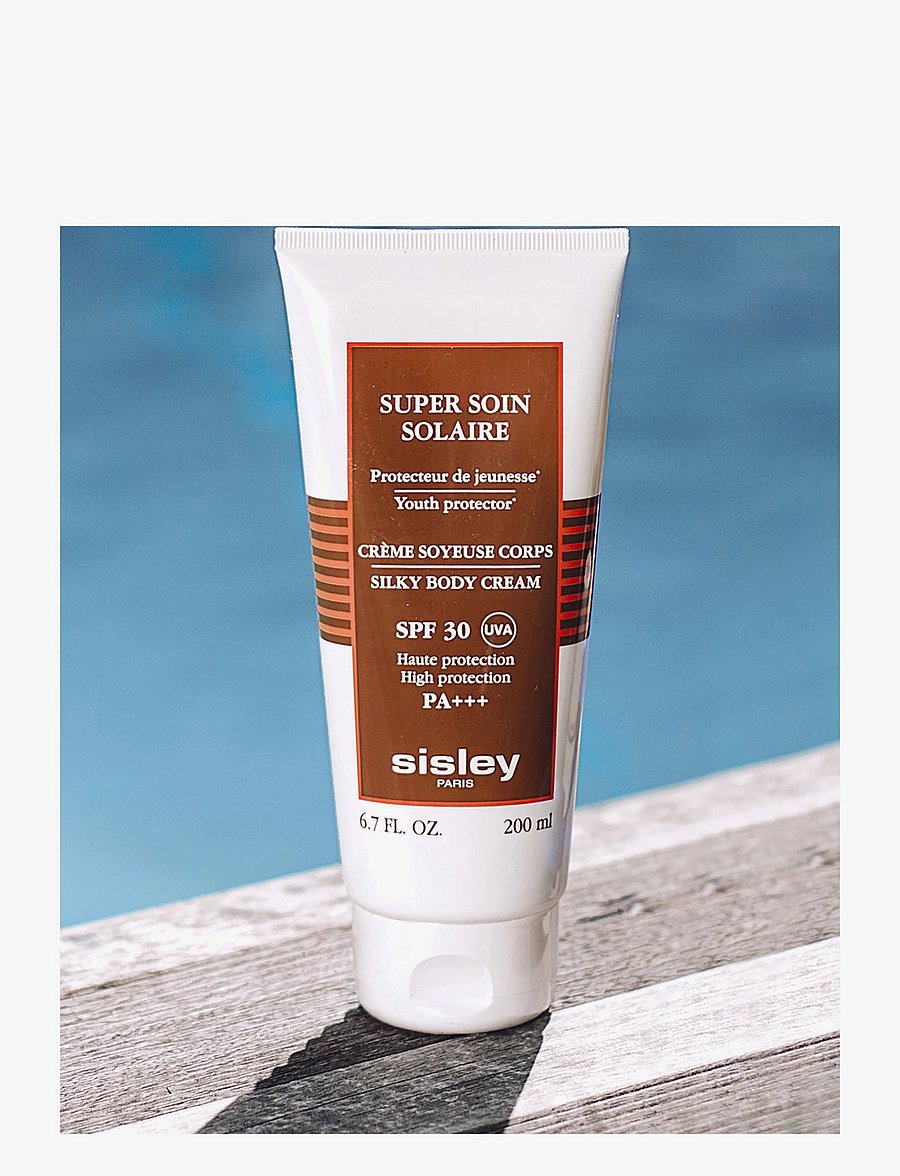 Sisley - Super Soin Solaire Silky Body Cream SPF30 - för kroppen - clear - 2