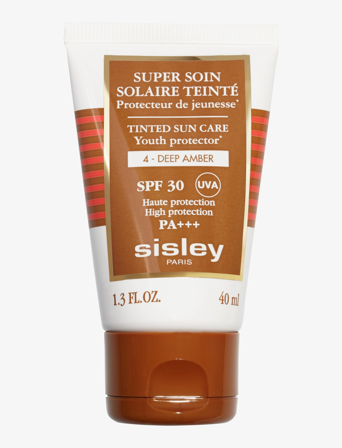 Sisley Super Soin Solaire Tinted Sun Care Spf30 4 Deep Amber, Body, Brun, Str: 40 ml