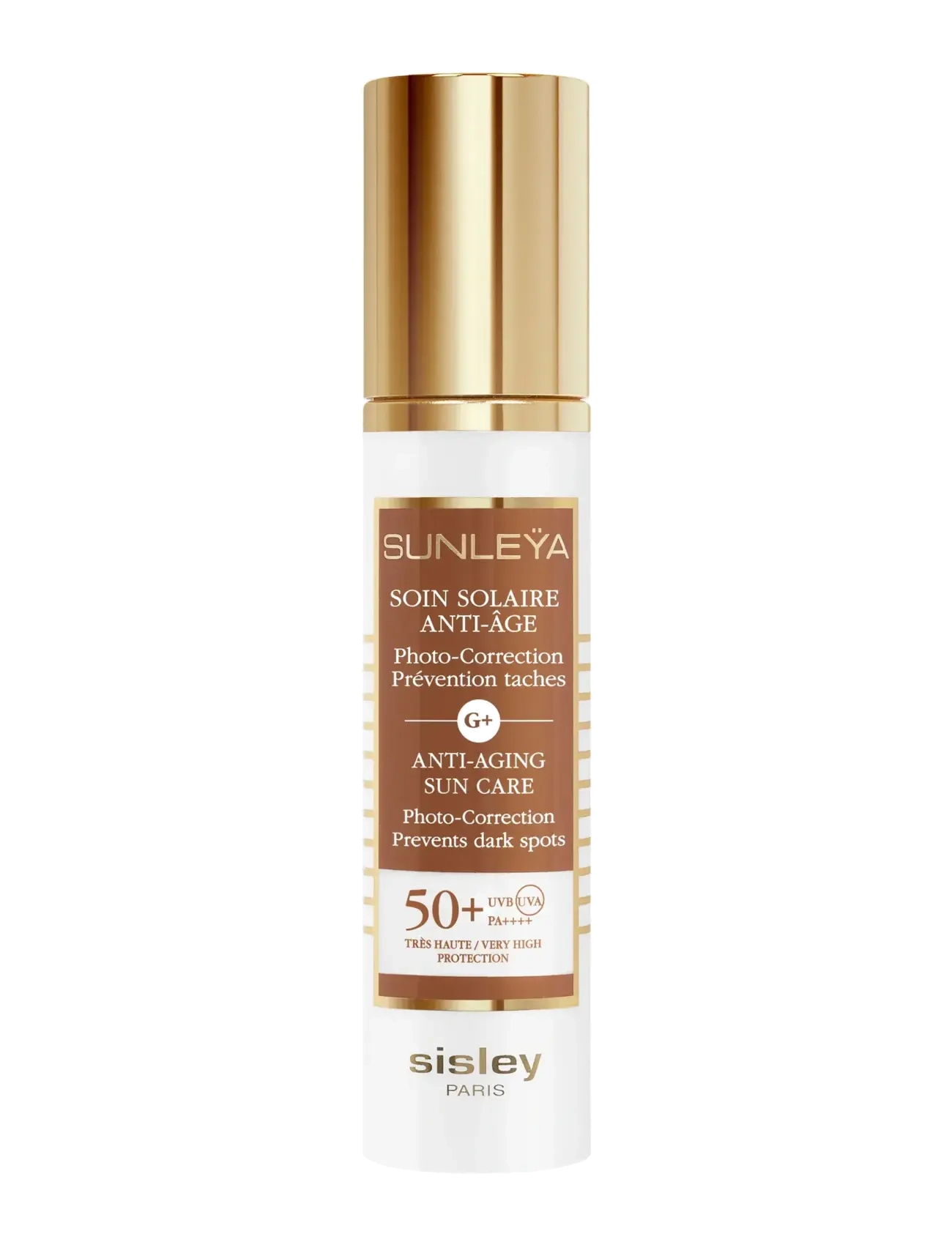 Sisley Sunleÿa Anti-Aging Sun Care Spf50+ 50 Ml, Ansigt, Nude, Str: 50 ML
