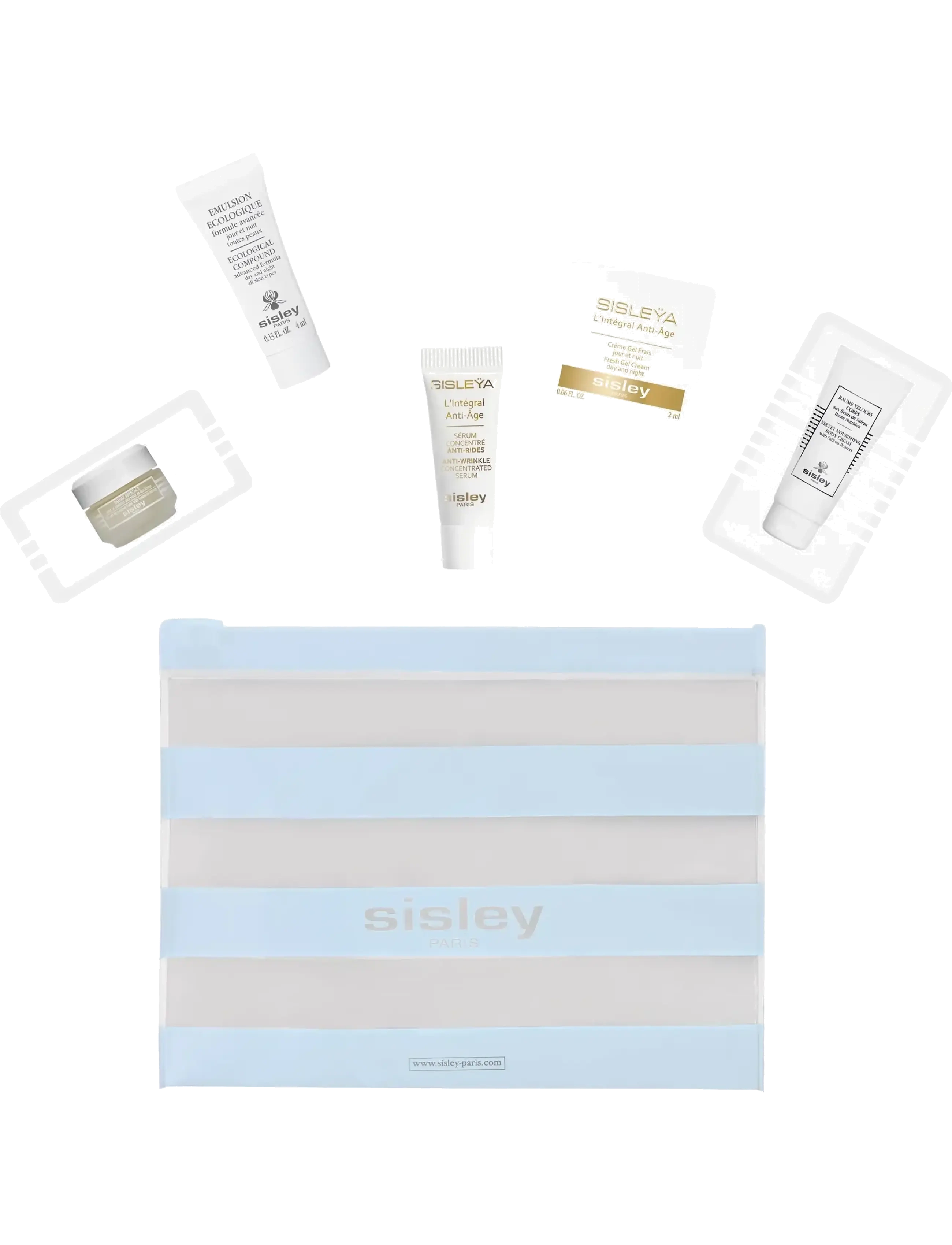 Sisley GWP Zip Lock Bag Blue - Hudpleie - NO COLOR / undefined