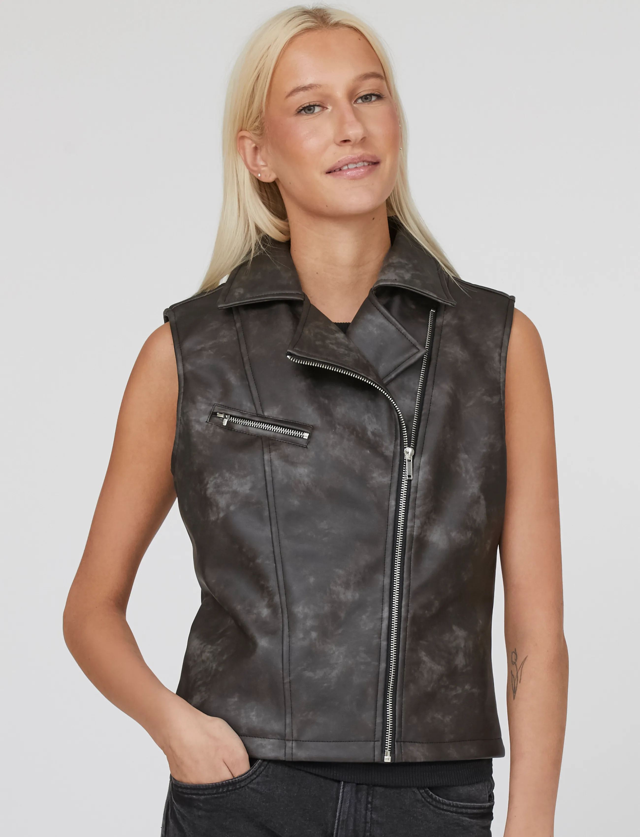 Sisters Point - DAZIA-VE - washed black - 0