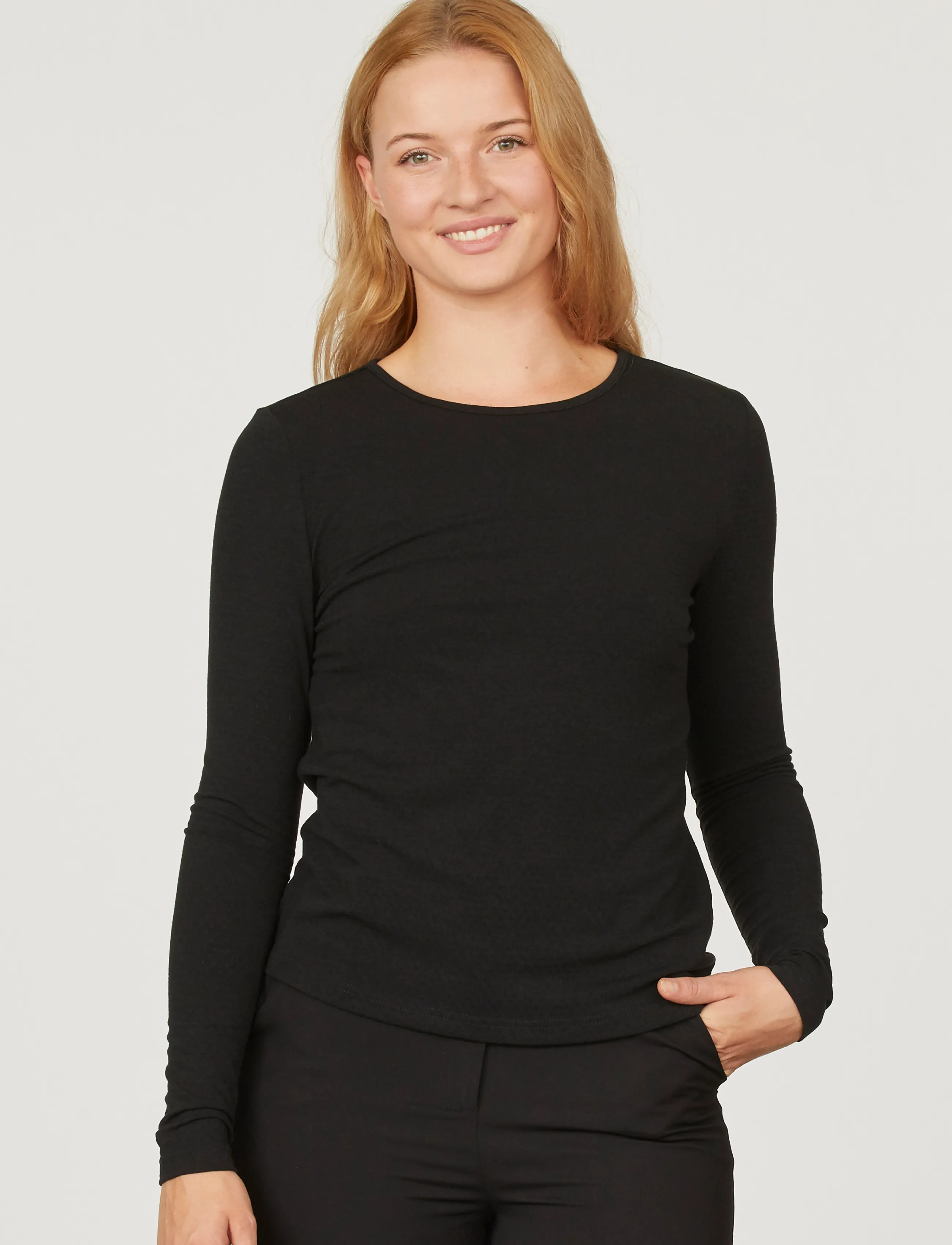 Sisters Point - ESEMA-LS - autumn clothing - black - 0