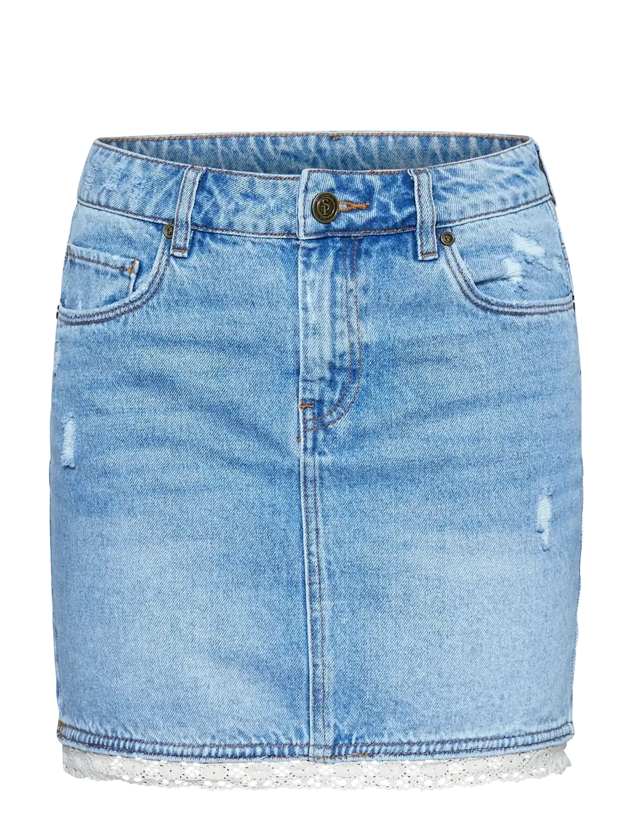 Sisters Point FIMA-SK - Jeansröcke - L. DENIM WASH / blue
