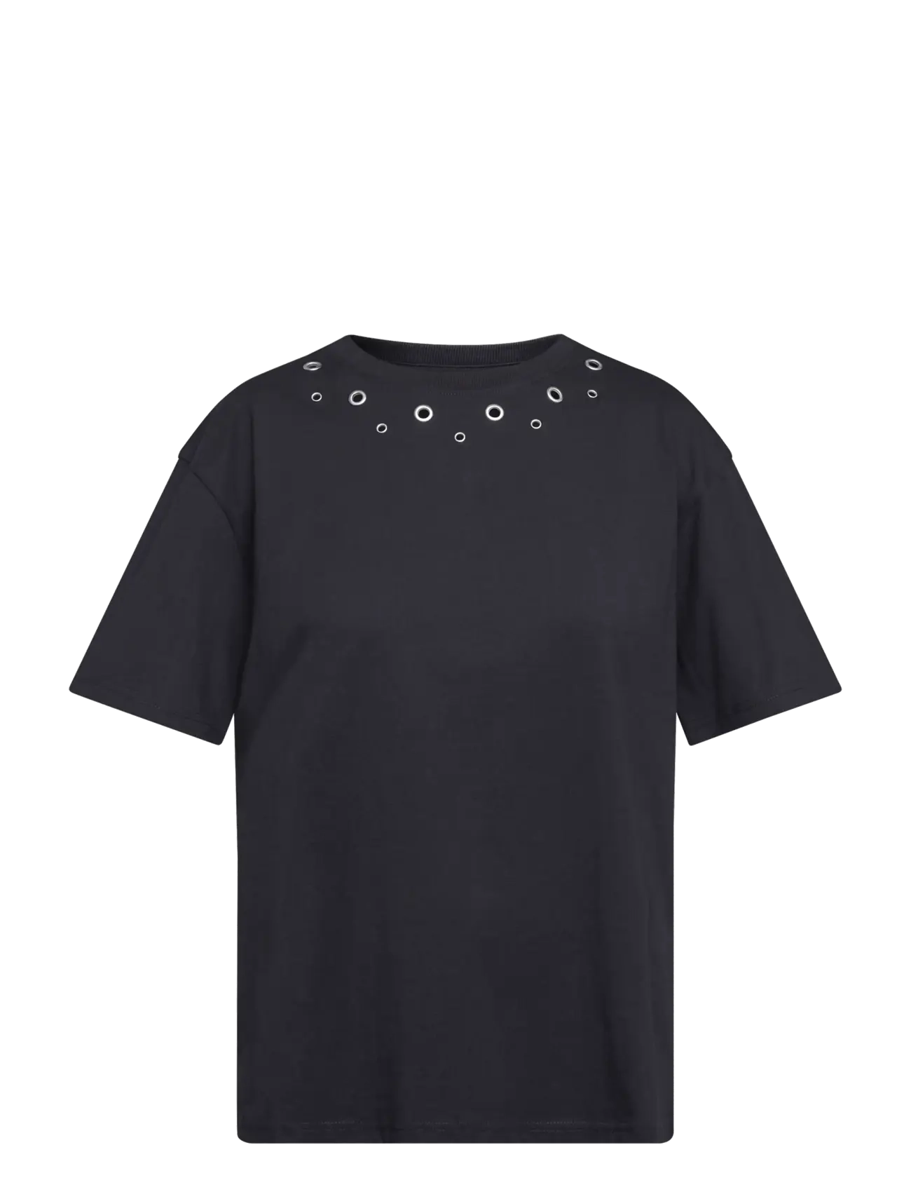 Sisters Point HEBA-SS - T-shirts & tops - BLACK / black
