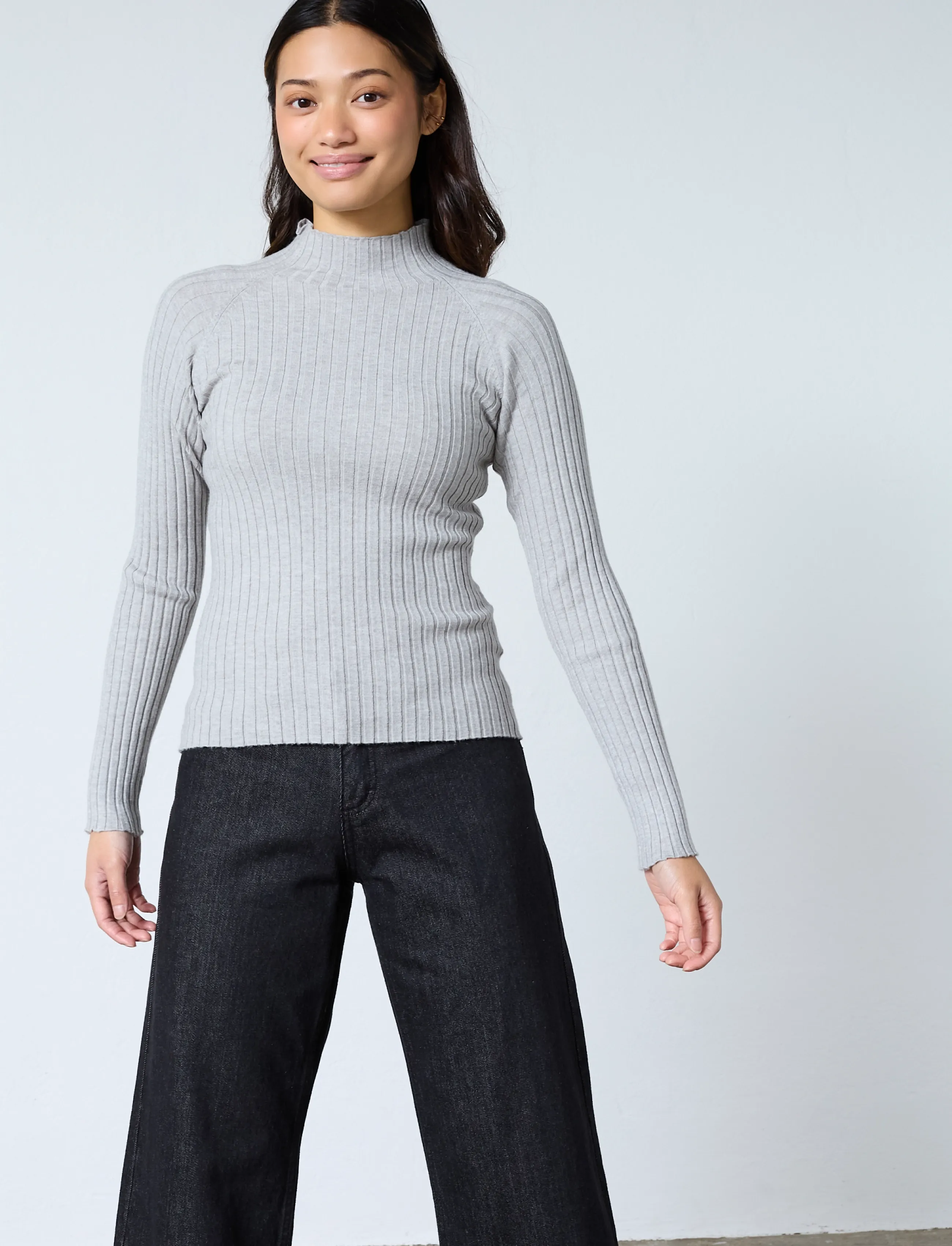 Sisters Point - BILEA-PU - herbstliche kleidung - l. grey mel - 0