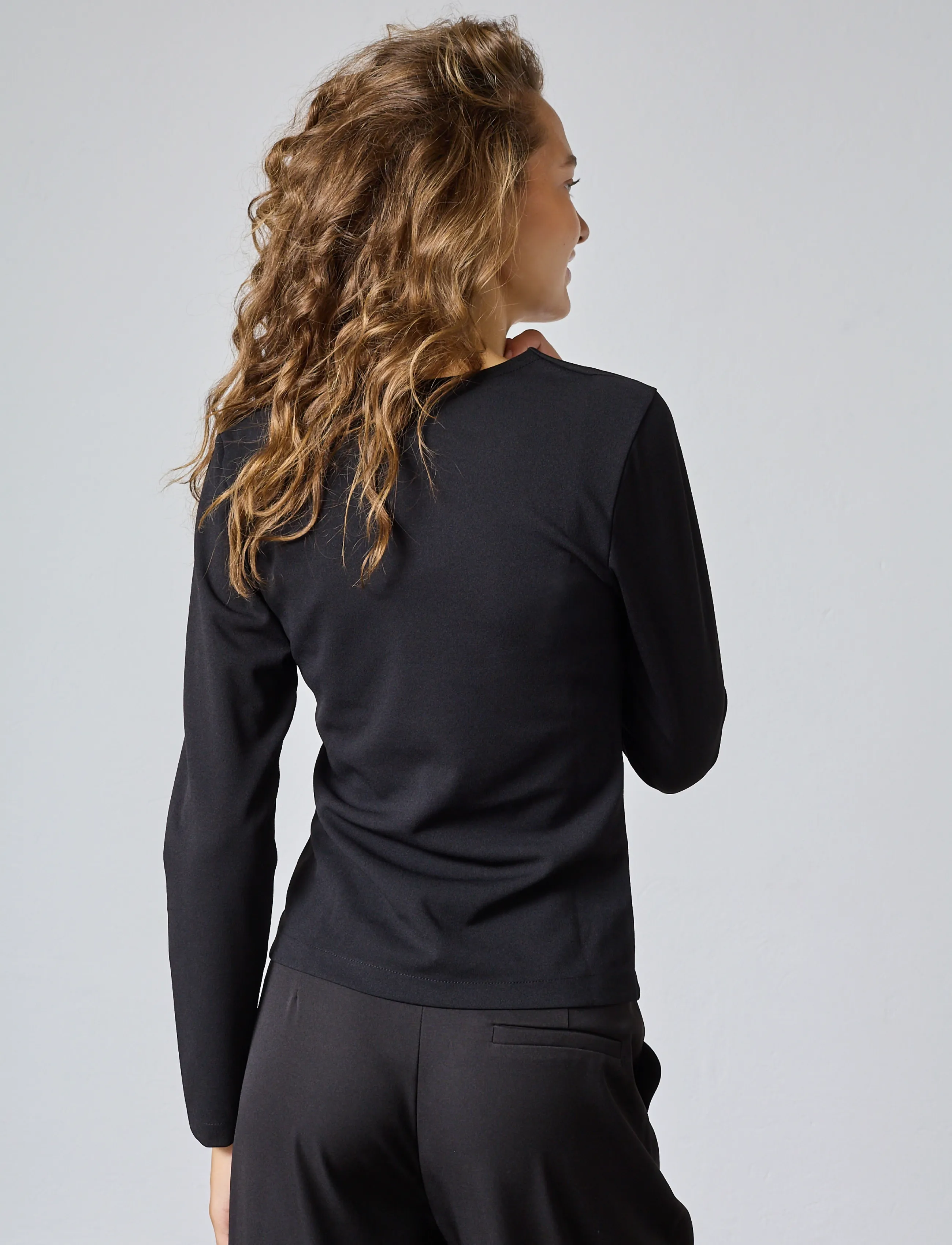 Sisters Point - GEVELA-LS - langärmlige blusen - black - 3
