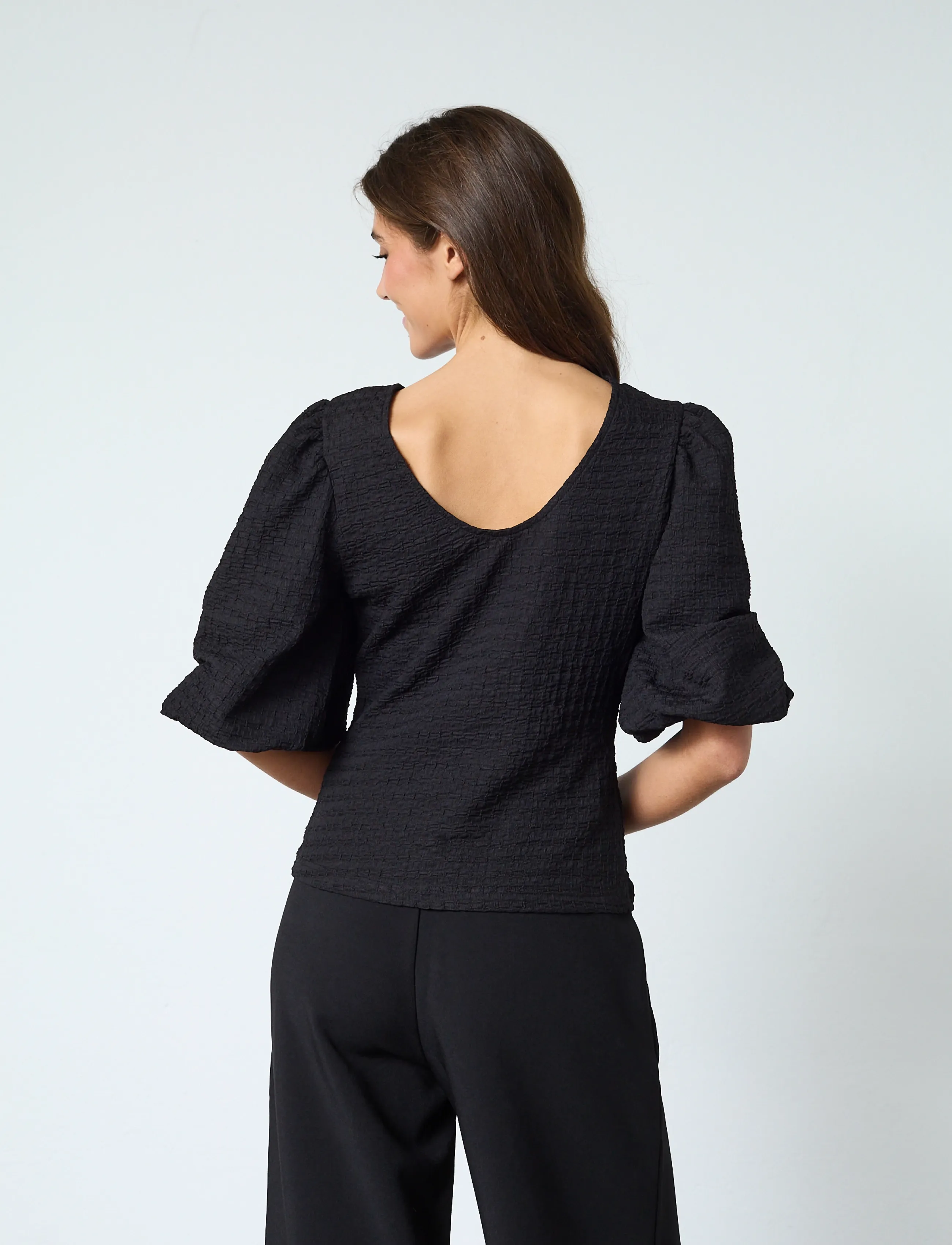 Sisters Point - VILMA-TOP - black - 0