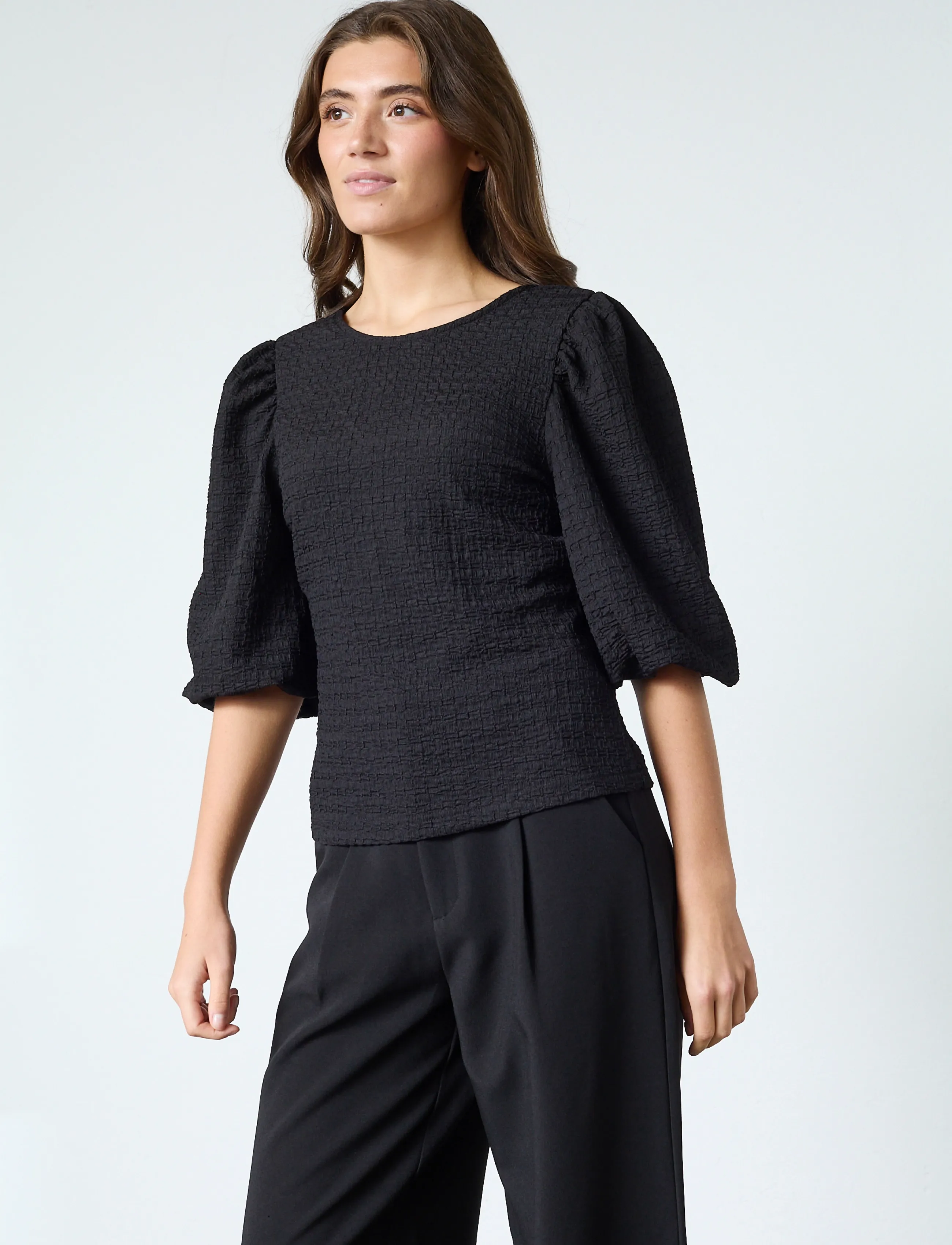 Sisters Point - VILMA-TOP - black - 3