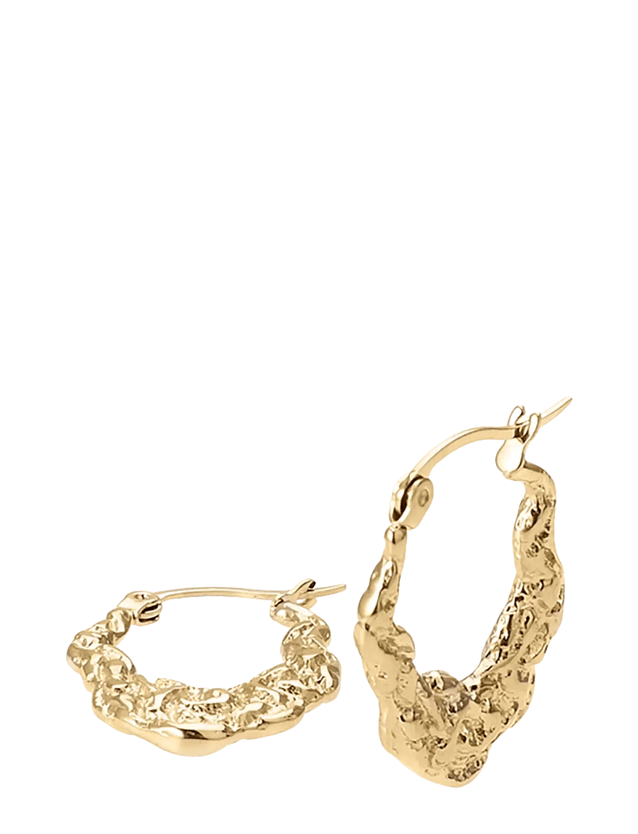 Sistie - Xenia x Sistie 2nd - Earrings Meidum Gold-plated - gold - 0