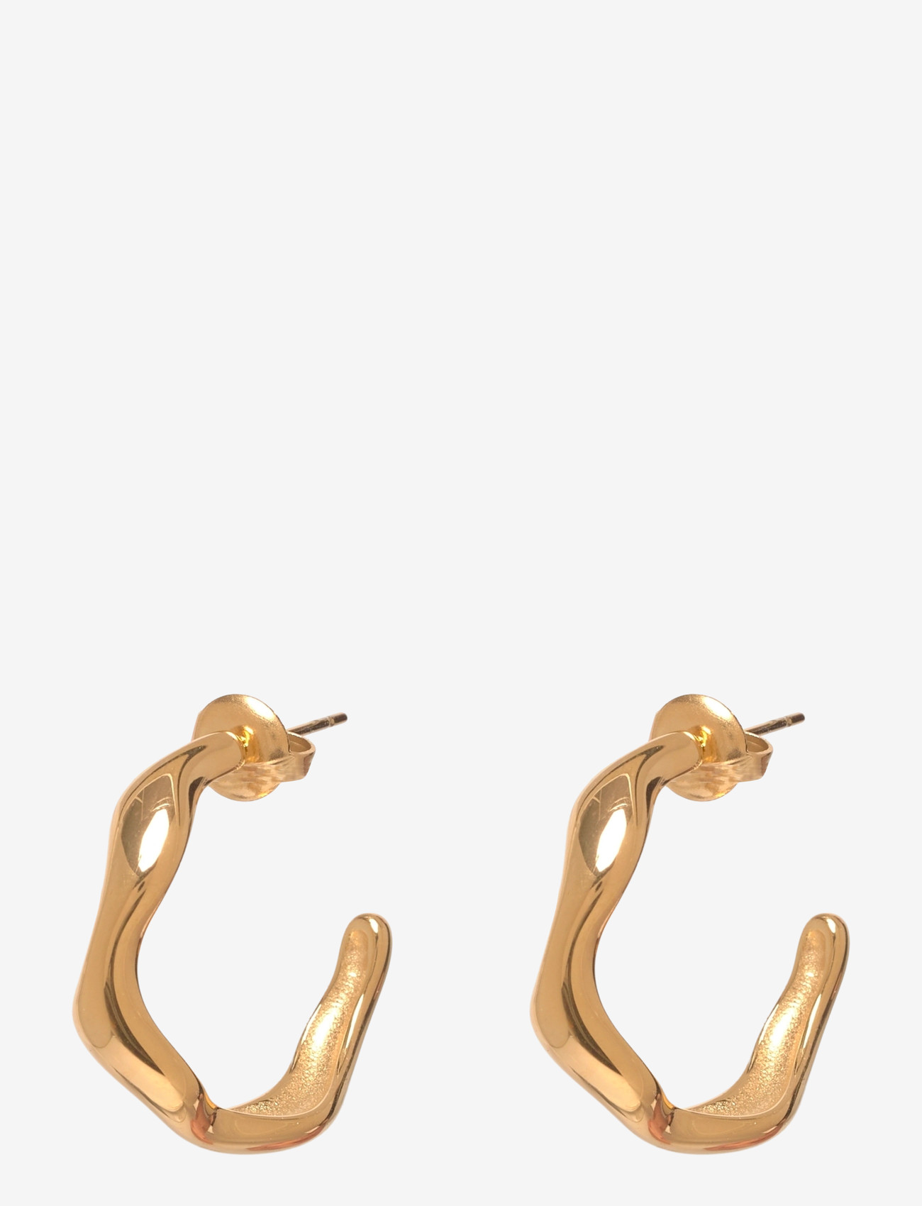 Sistie - Wavy - hoops - gold - 1