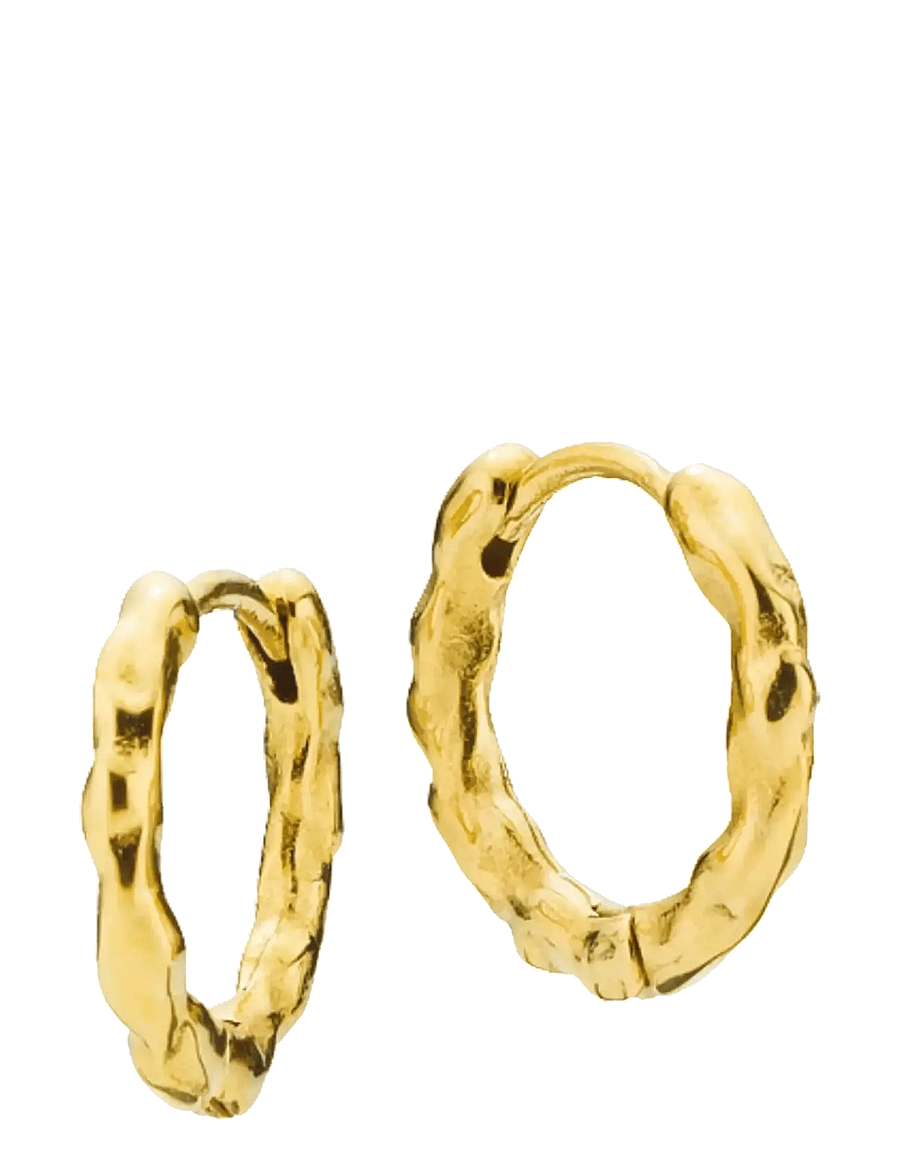 Sistie - Hoop - Creoles Gold-plated - creoler & hoops - gold - 0