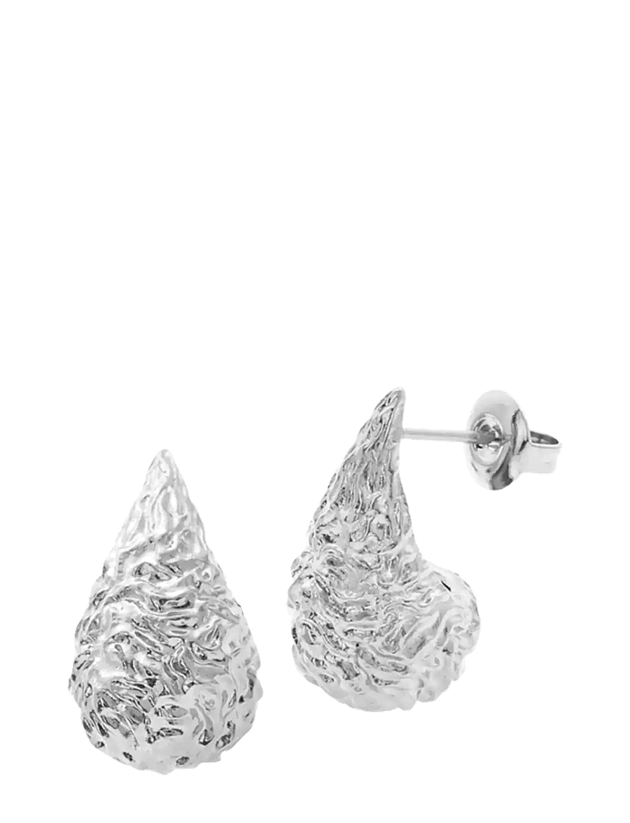 Sistie - Drops - Earrings Steel - statement-ohrringe - silver - 0