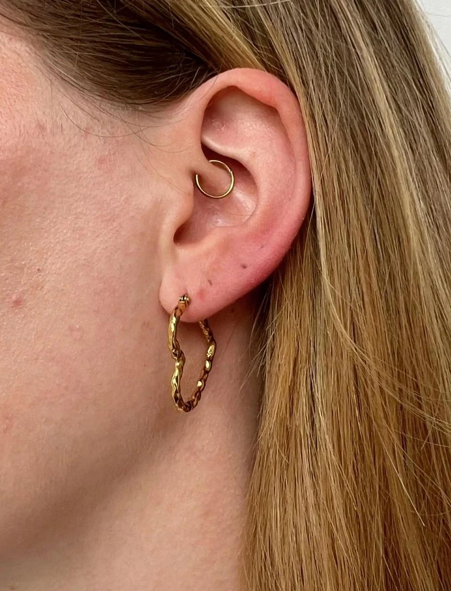 Sistie - Sia - Earrings Gold-plated - gold - 1