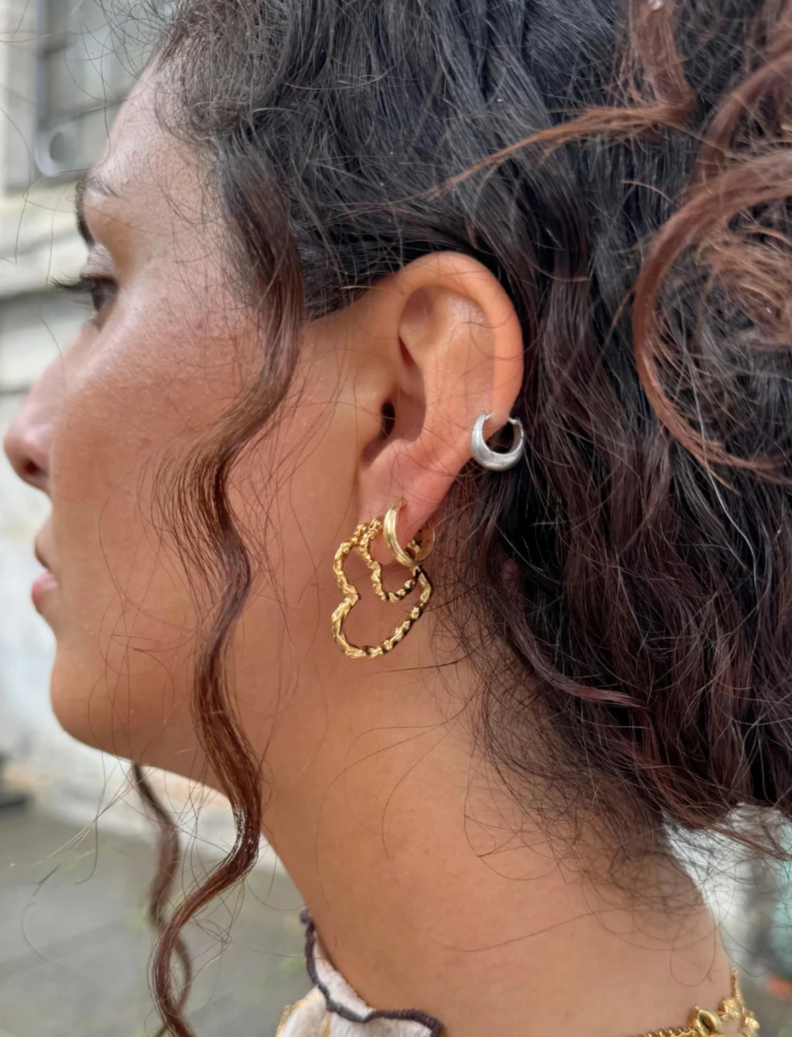 Sistie - Sia - Earrings Gold-plated - gold - 2