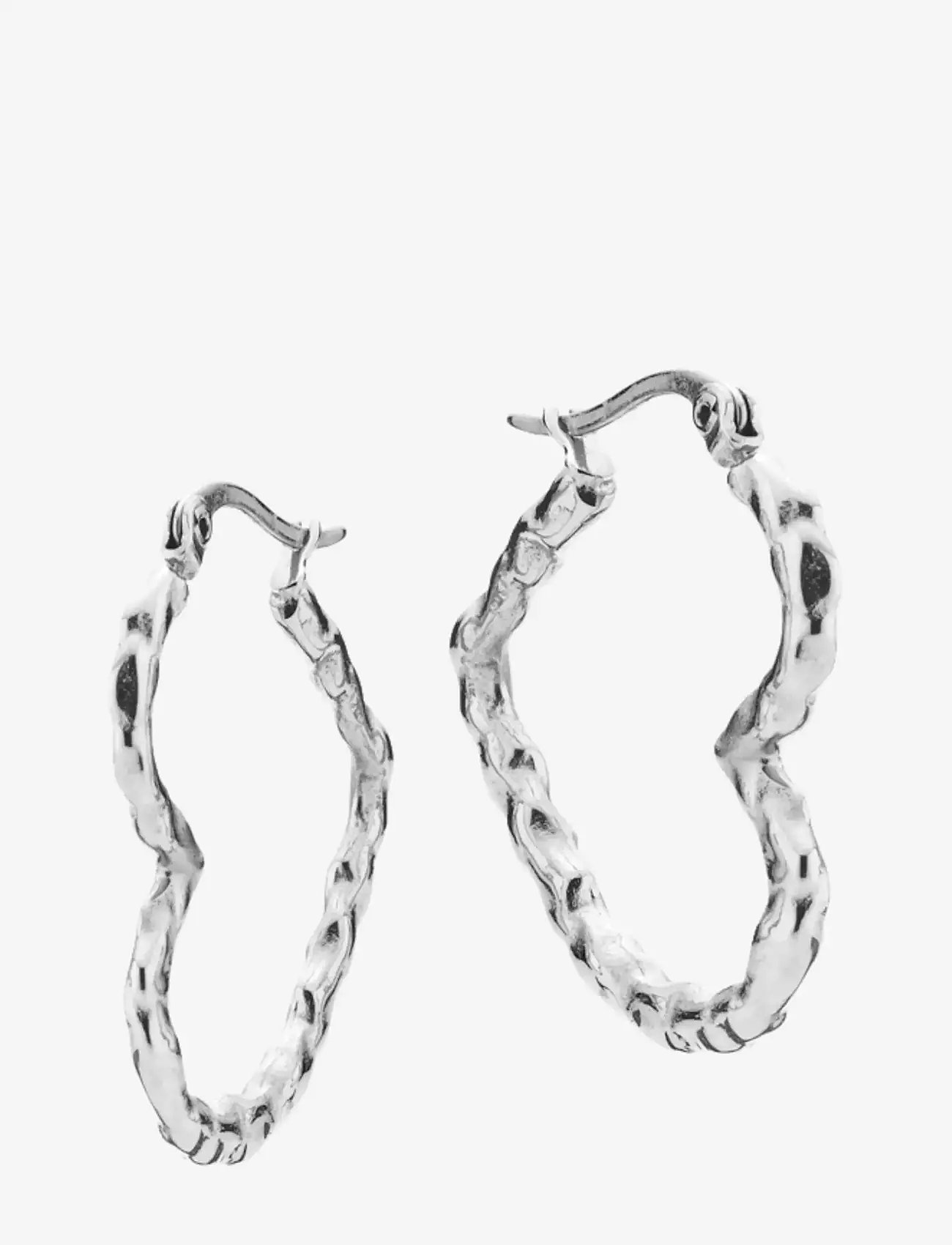 Sistie - Sia - Earrings Steel - statement earrings - silver - 0
