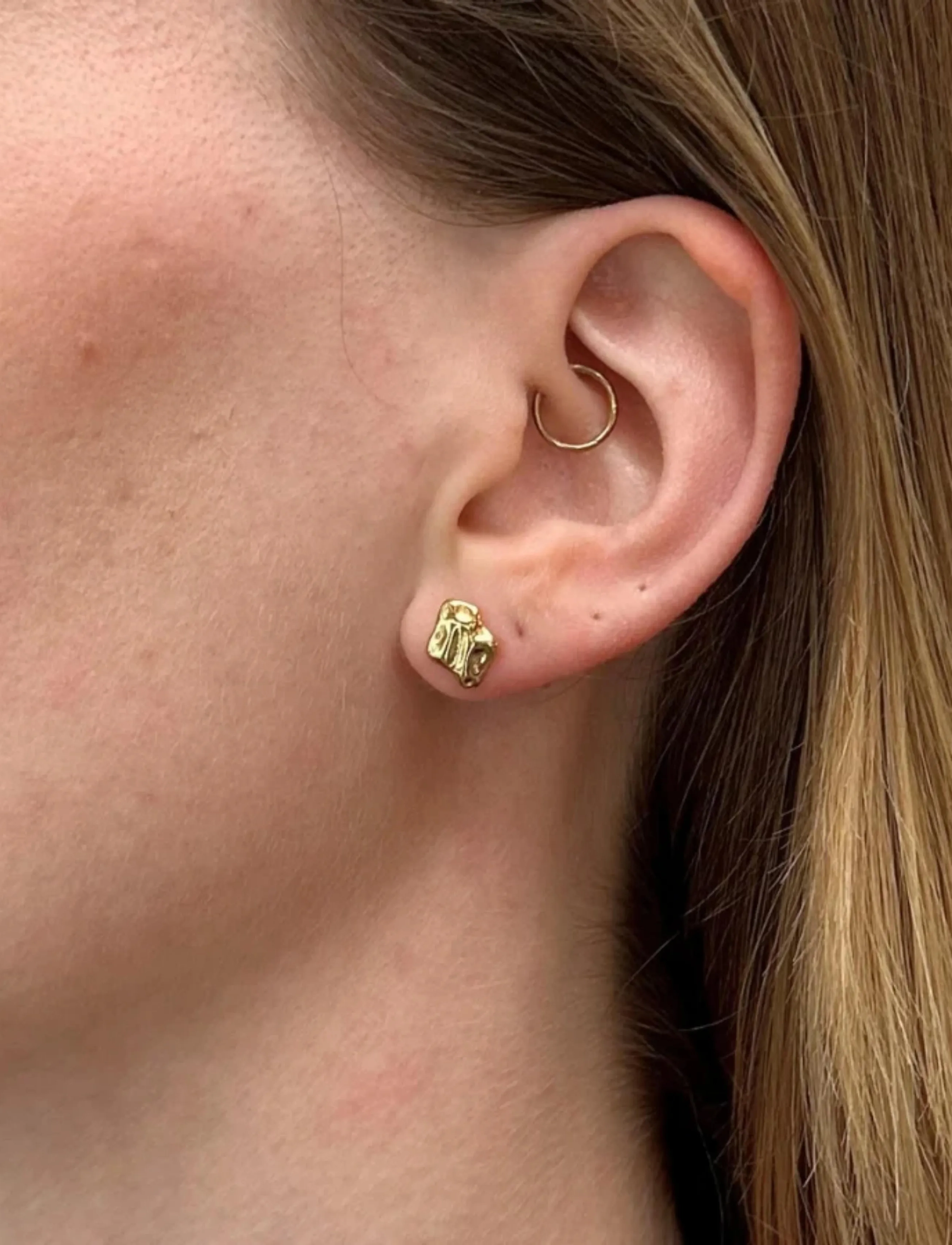 Sistie - Aria - Earstuds Gold-plated - gold - 1