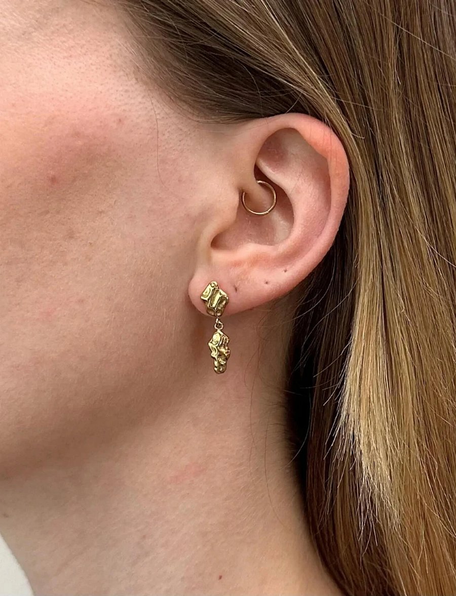 Sistie - Aria - Earrings Gold-plated - gold - 1