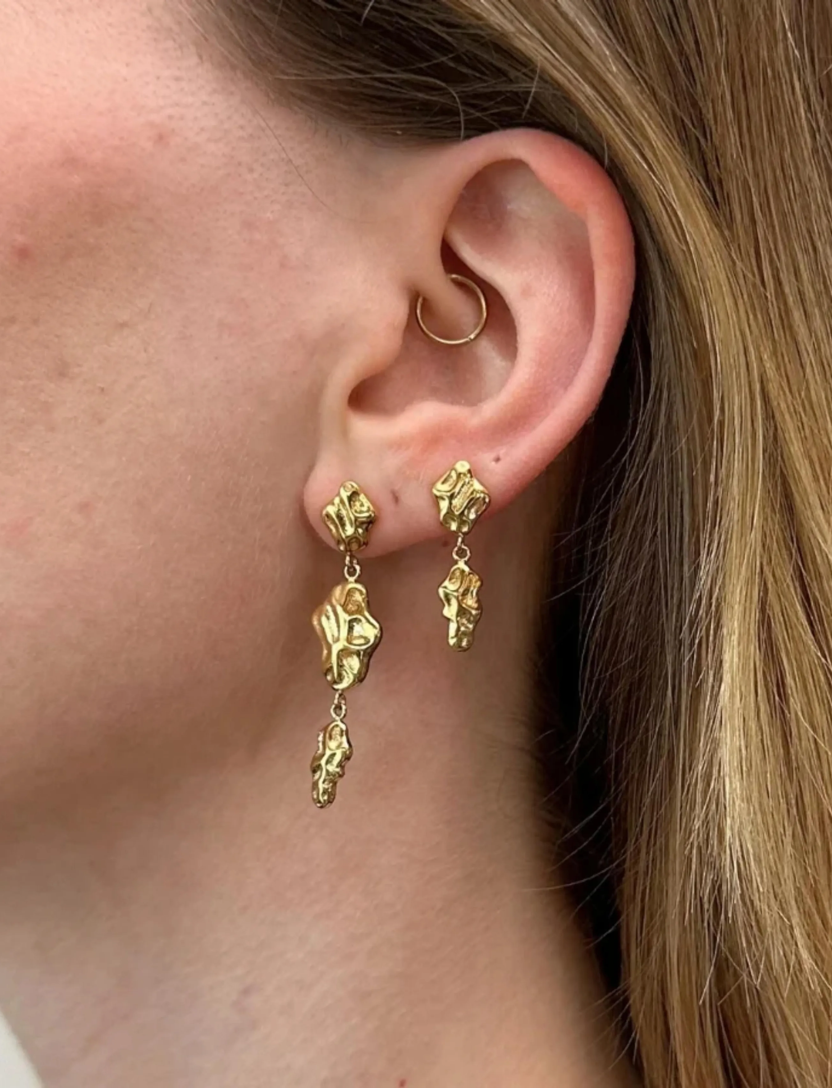 Sistie - Aria - Earrings Gold-plated - gold - 2