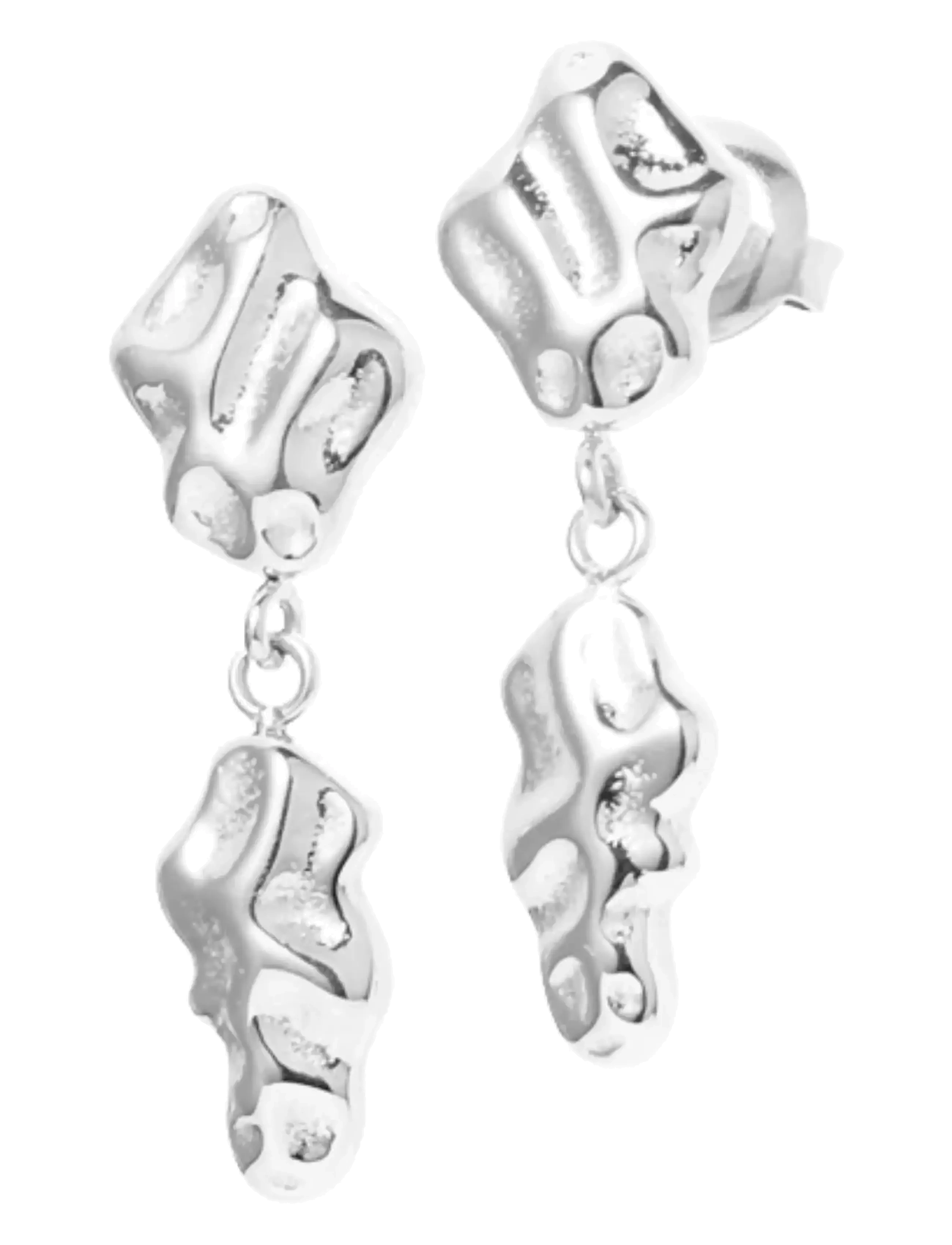 Sistie Aria - Earrings Steel - Aksessuaarid - SILVER / silver