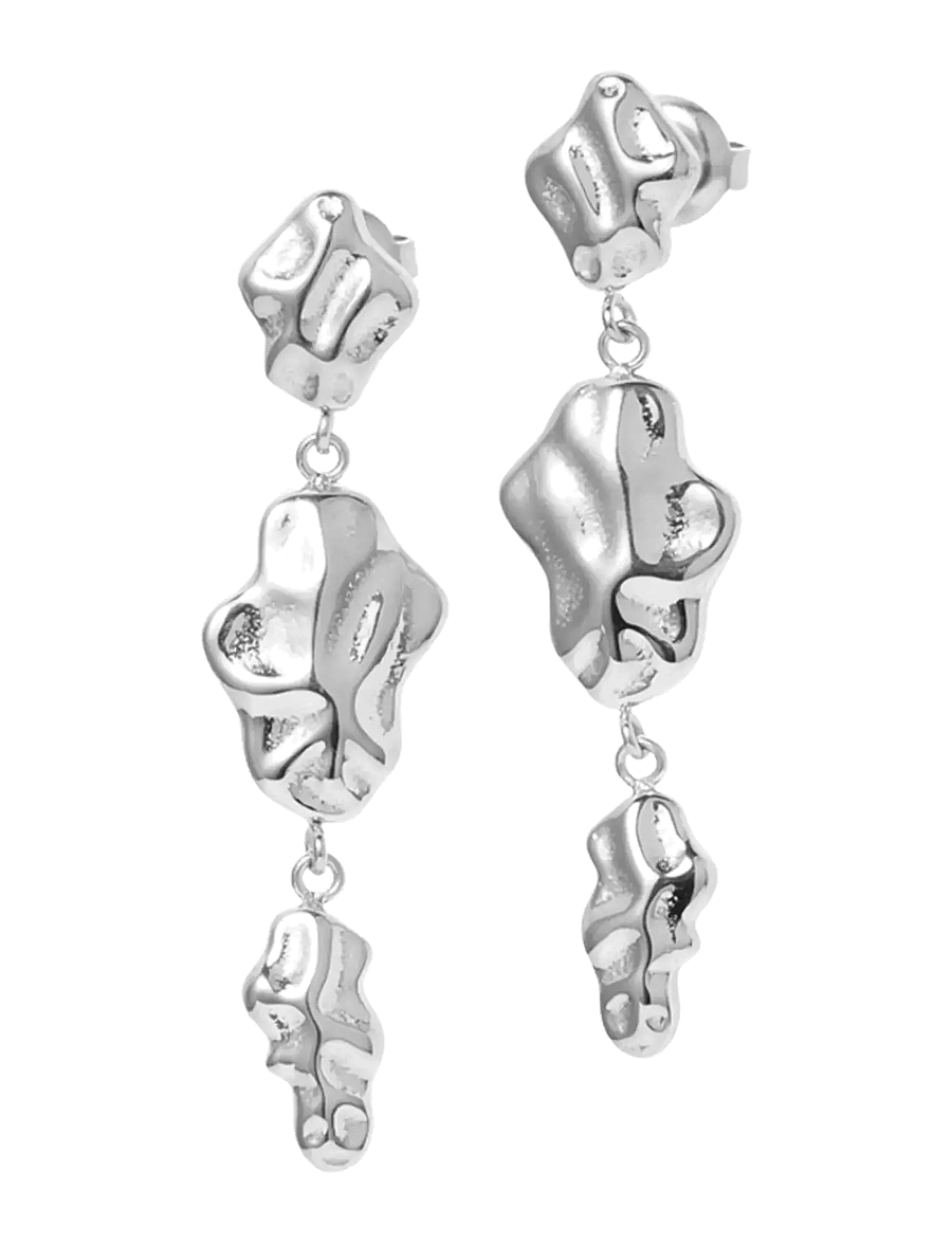 Sistie - Aria - Earrings Steel - silver - 0