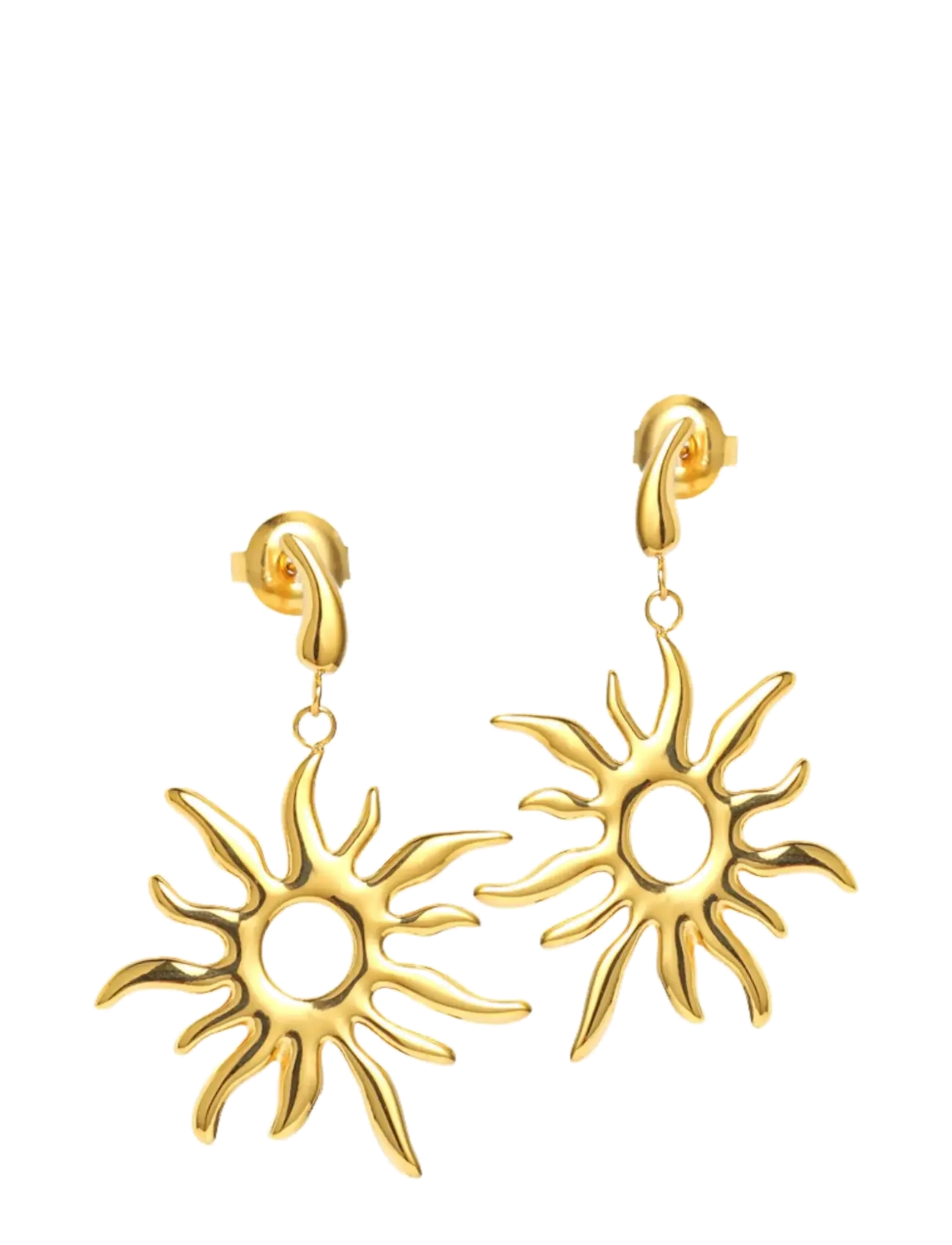 Sistie Sirena - Earrings Gold-plated - Neuheiten - GOLD / gold