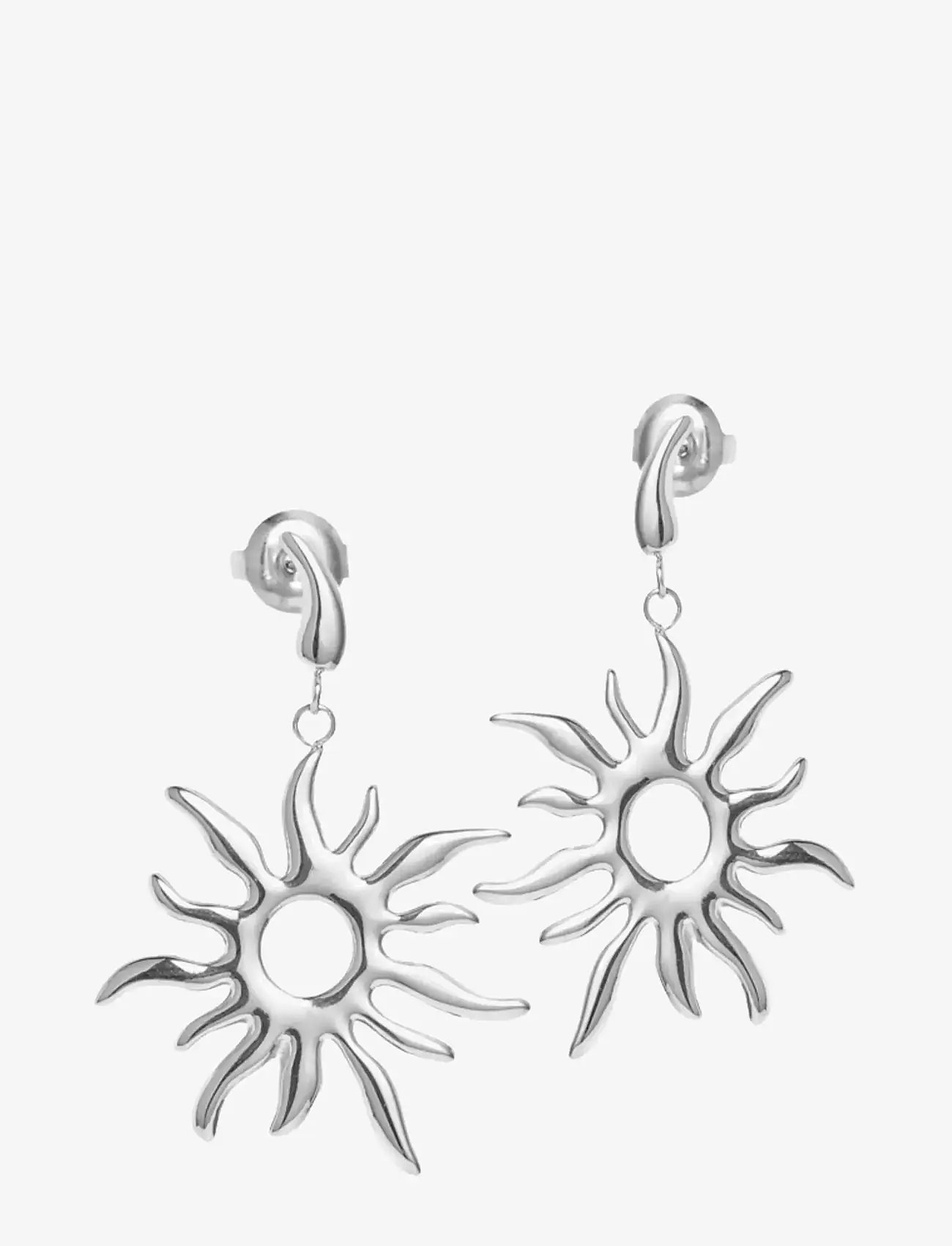 Sistie - Sirena - Earrings Steel - statement-ohrringe - silver - 0
