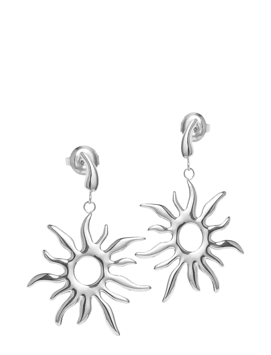 Sistie - Sirena - Earrings Steel - silver - 0