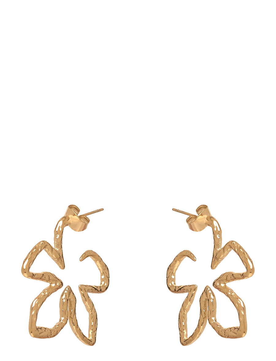 Sistie - Blumie - kreolen - gold - 1