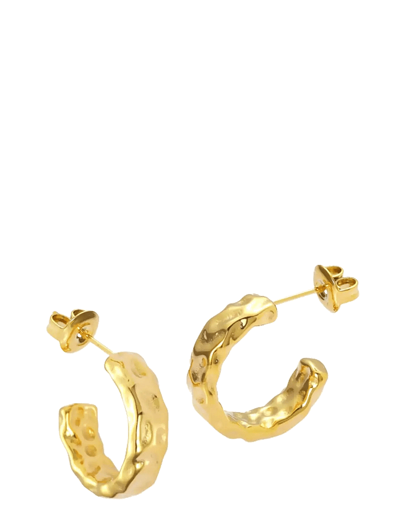 Sistie - Zoe - Creoles Gold-plated - hoops - gold - 1