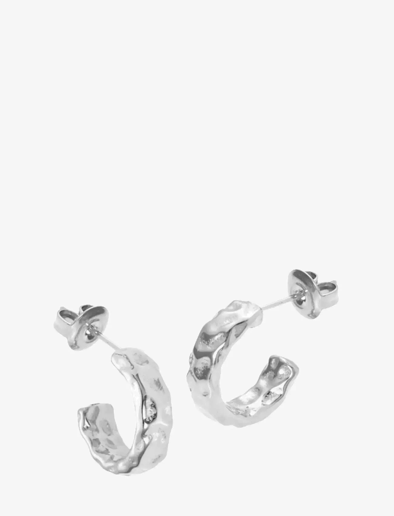 Sistie - Zoe - Creoles Steel - hoops - silver - 0