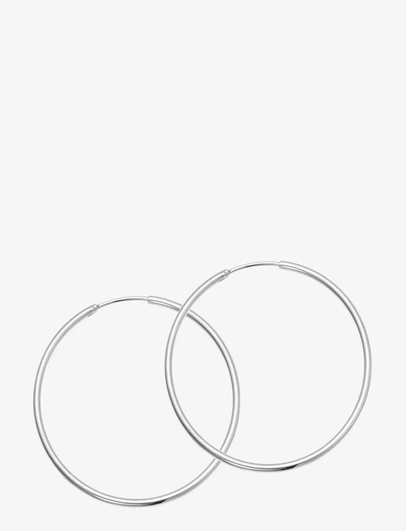 Sistie - Hoop Basic - Creoles Steel - kreolen - silver - 0