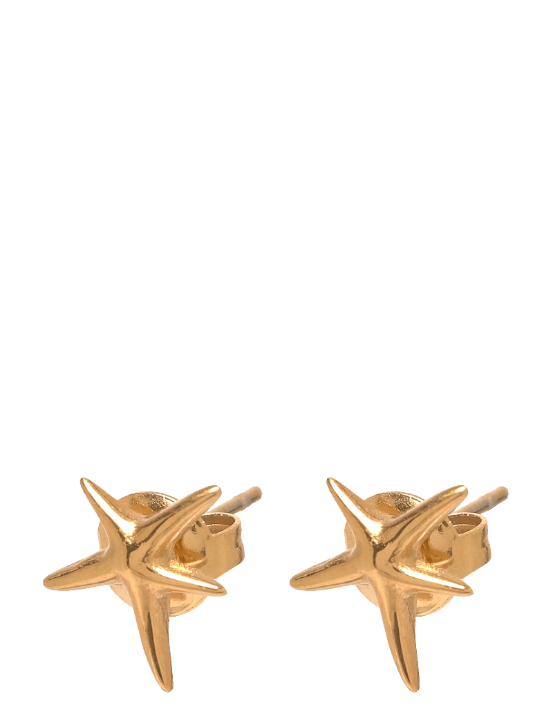 Sistie - Sirena - stud earrings - gold - 1