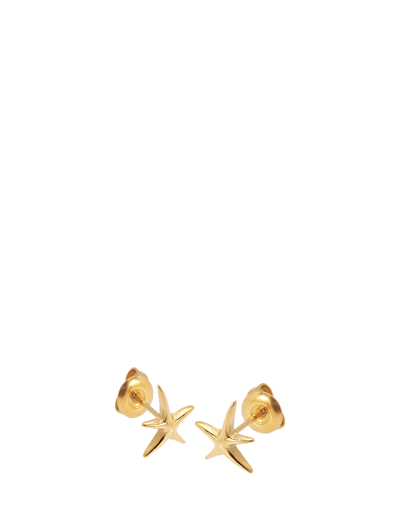 Sistie - Sirena - stud earrings - gold - 2