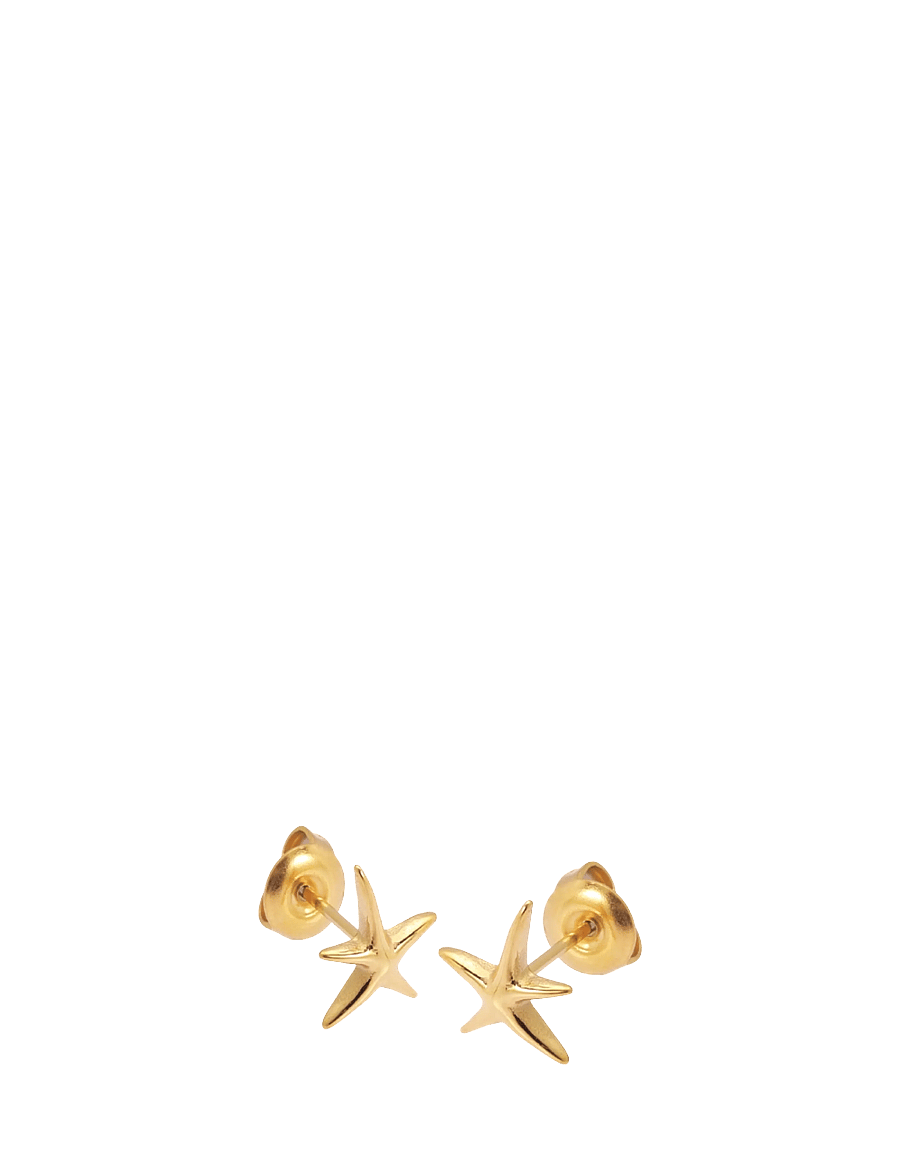 Sistie - Sirena - naastkõrvarõngad - gold - 2