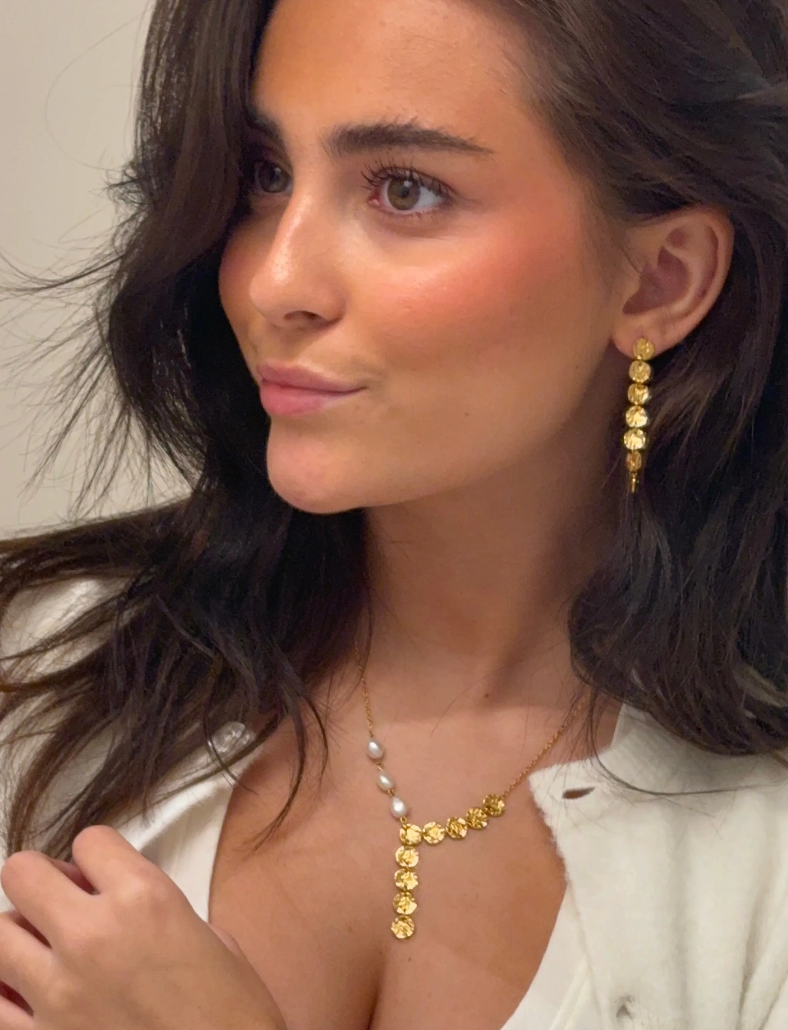 Sistie Chanel X Sistie, One Size, Earrings, Gold - Pendants Frauen
