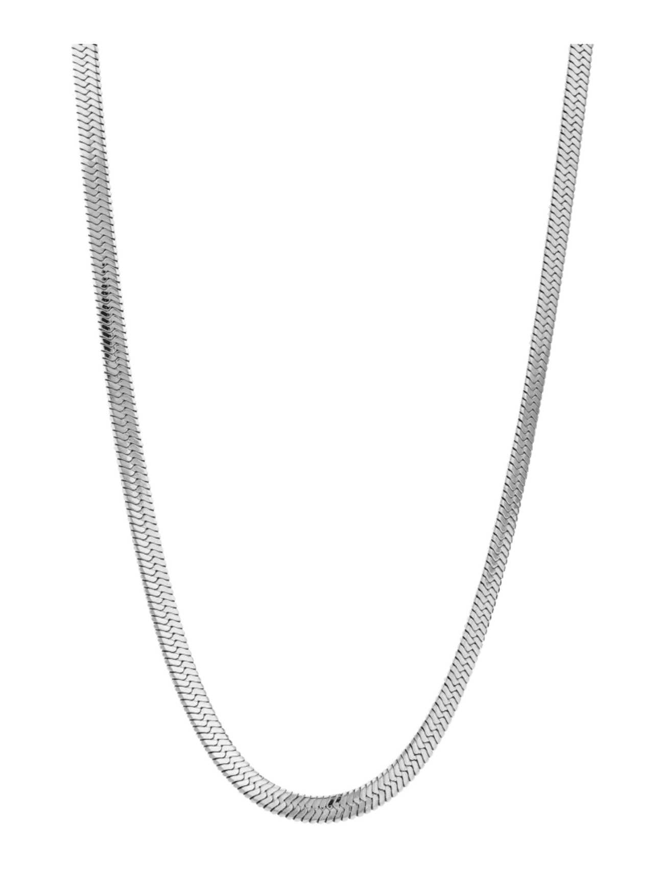 Sistie Snake Necklace Steel, One Size, Necklaces, Silber - Chain Frauen