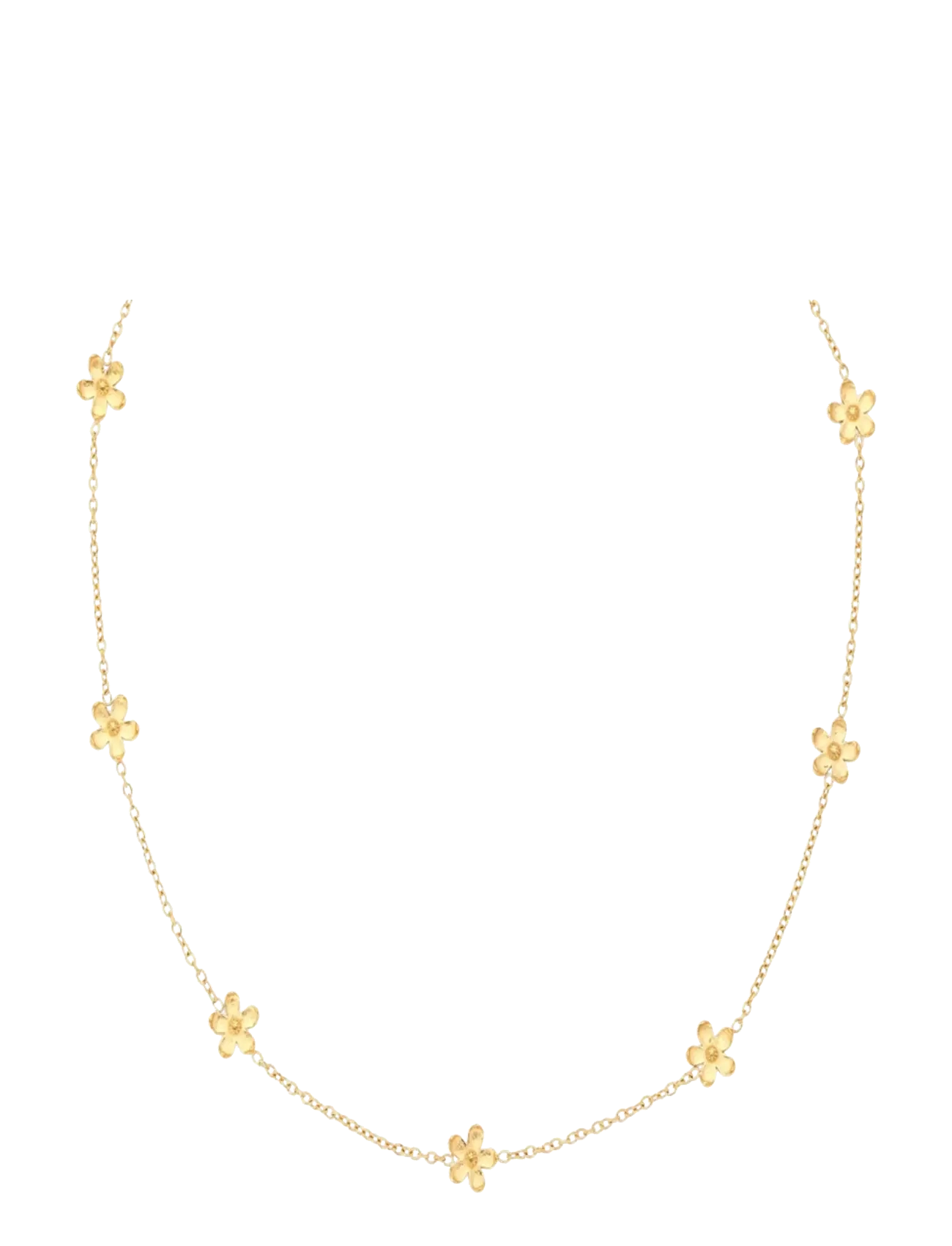 Sistie Camellia - Halsband med hänge - GOLD / gold