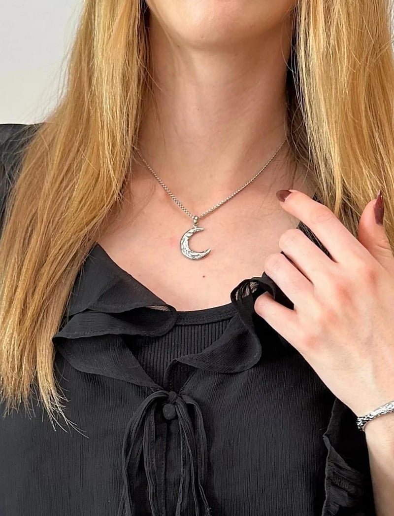 Sistie - Sirena - Necklace Steel - kedjehalsband - silver - 1