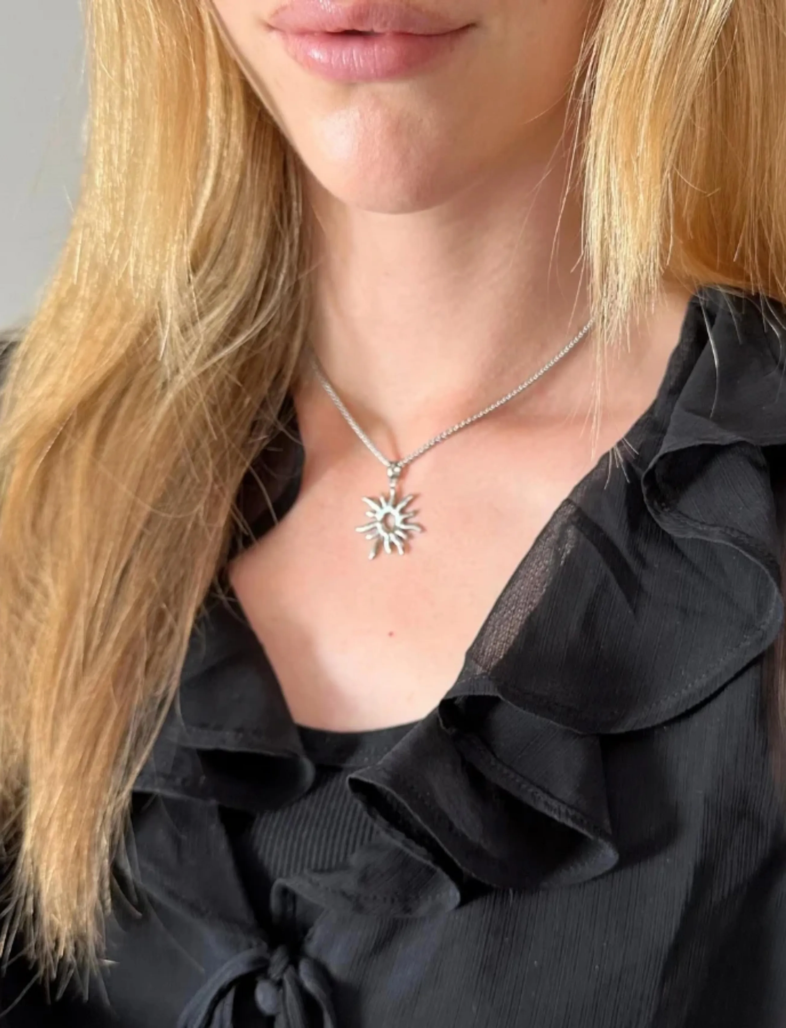 Sistie - Sirena - Necklace Steel - silver - 1